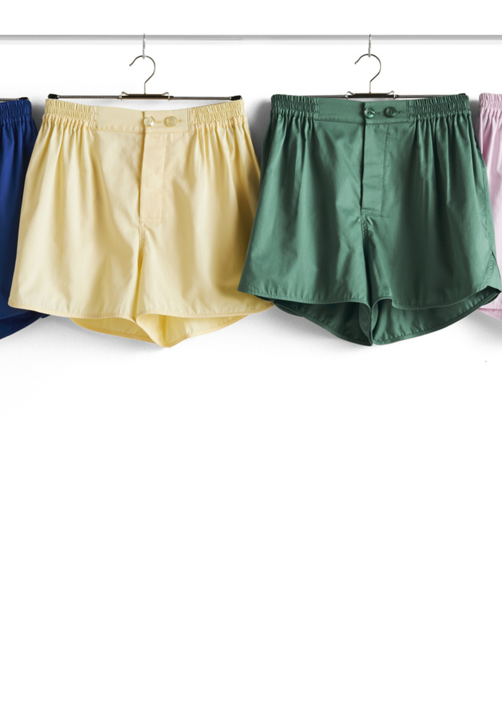 Outline pyjama short - Emerald green