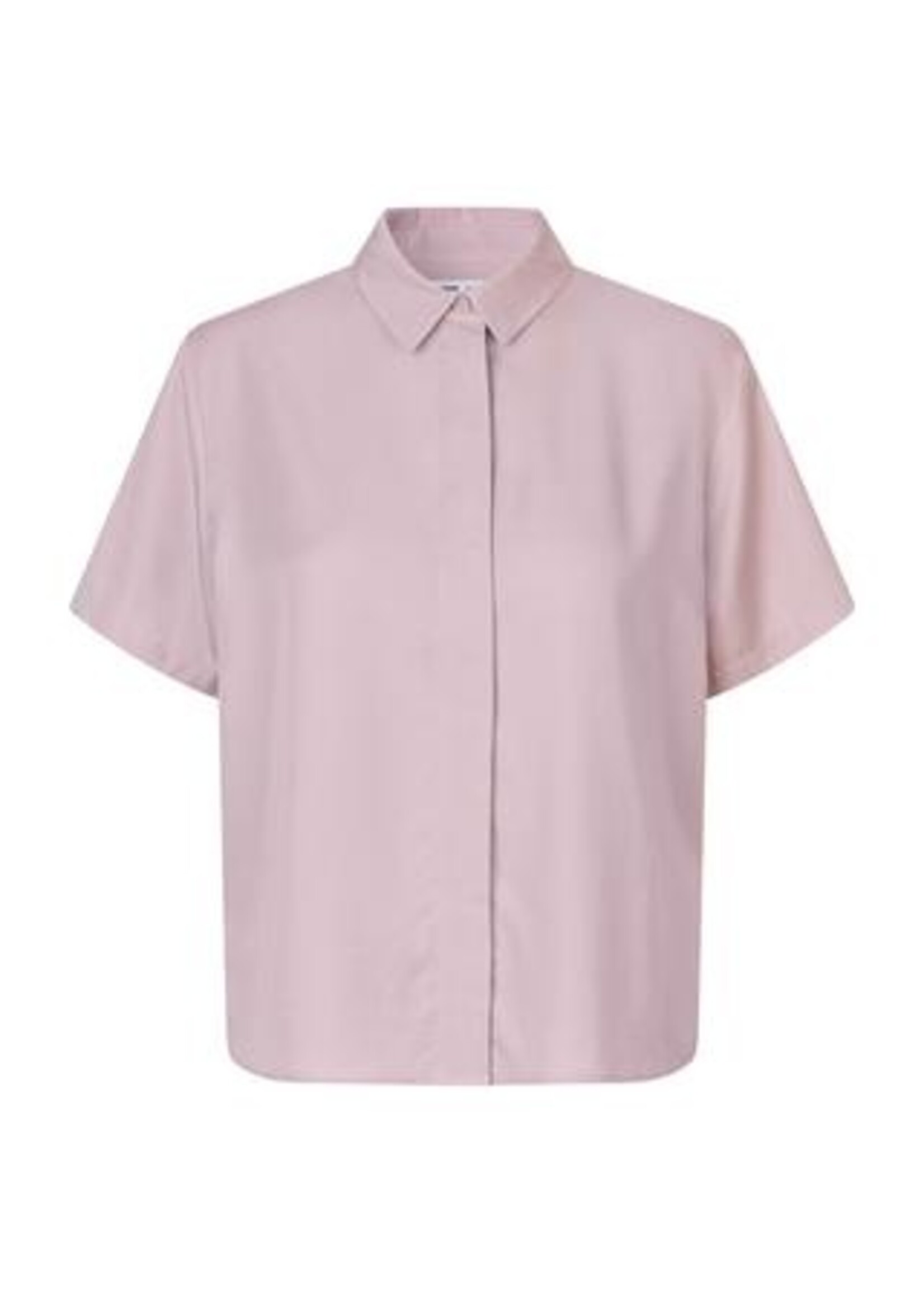 Samsøe Samsøe Mina SS shirt - Violet Ice