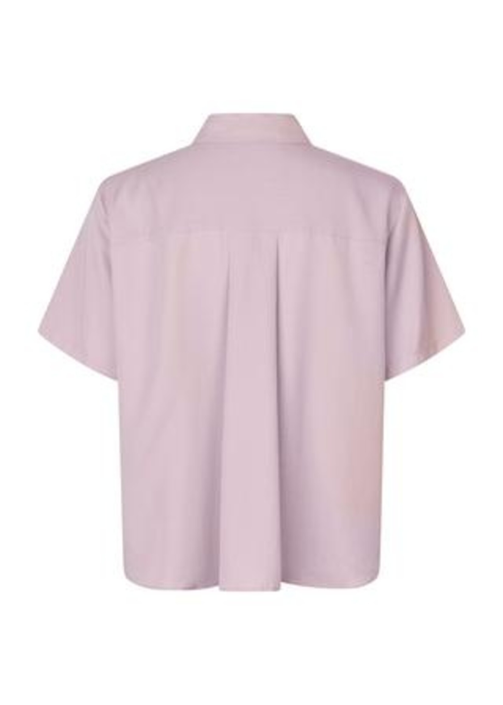 Samsøe Samsøe Mina SS shirt - Violet Ice