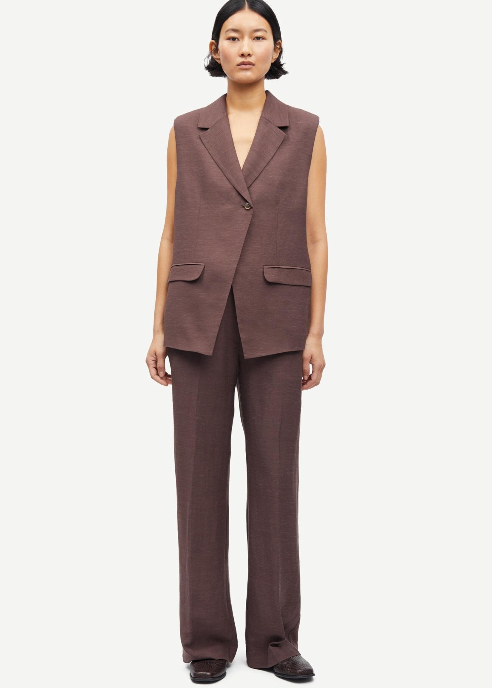 Samsøe Samsøe Salaray trousers - French Roast