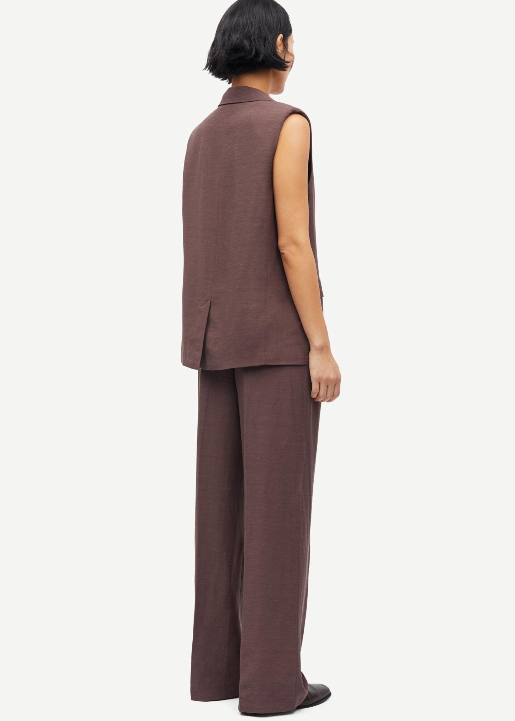 Samsøe Samsøe Salaray trousers - French Roast