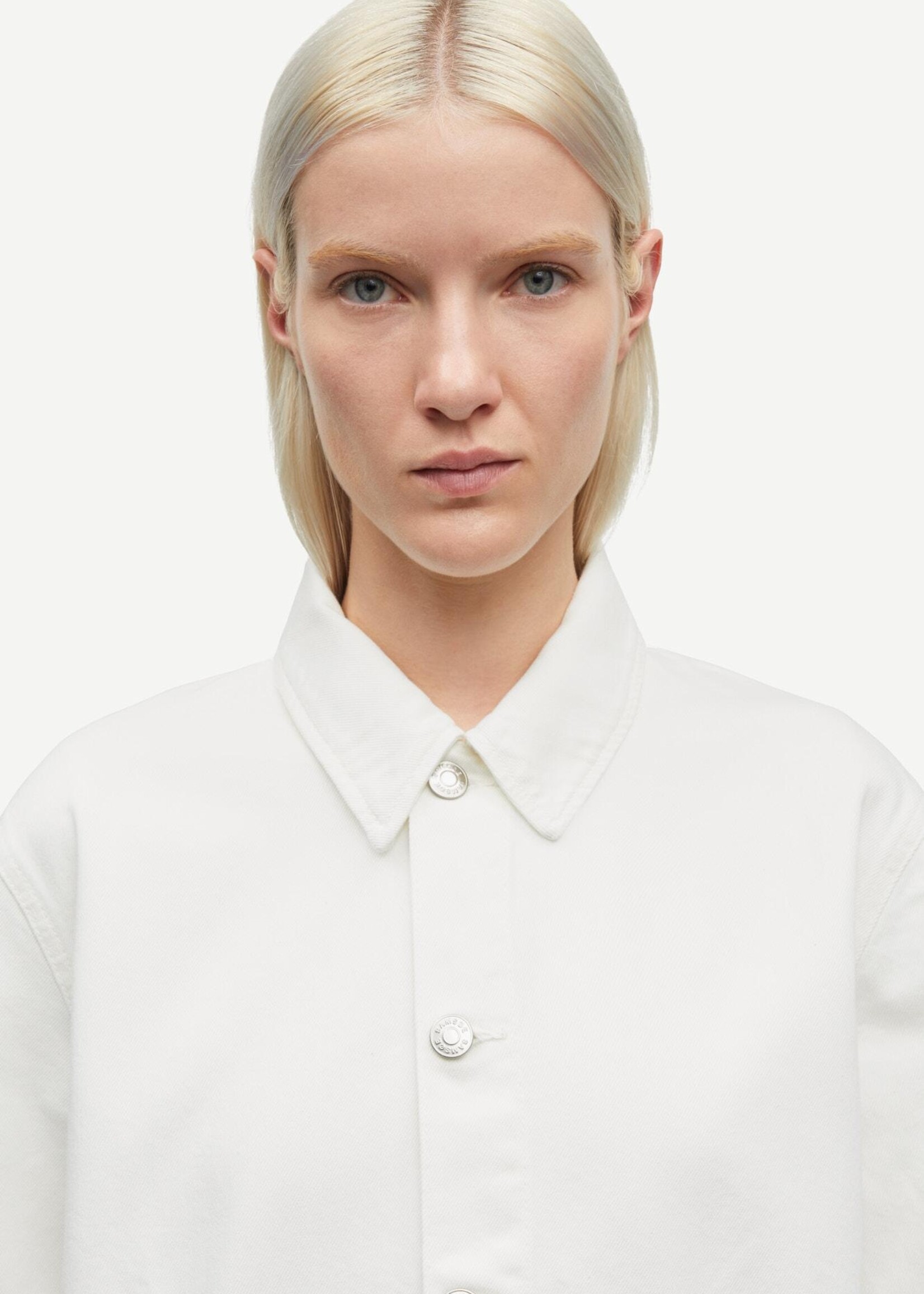 Samsøe Samsøe Sanadina jacket - white rock