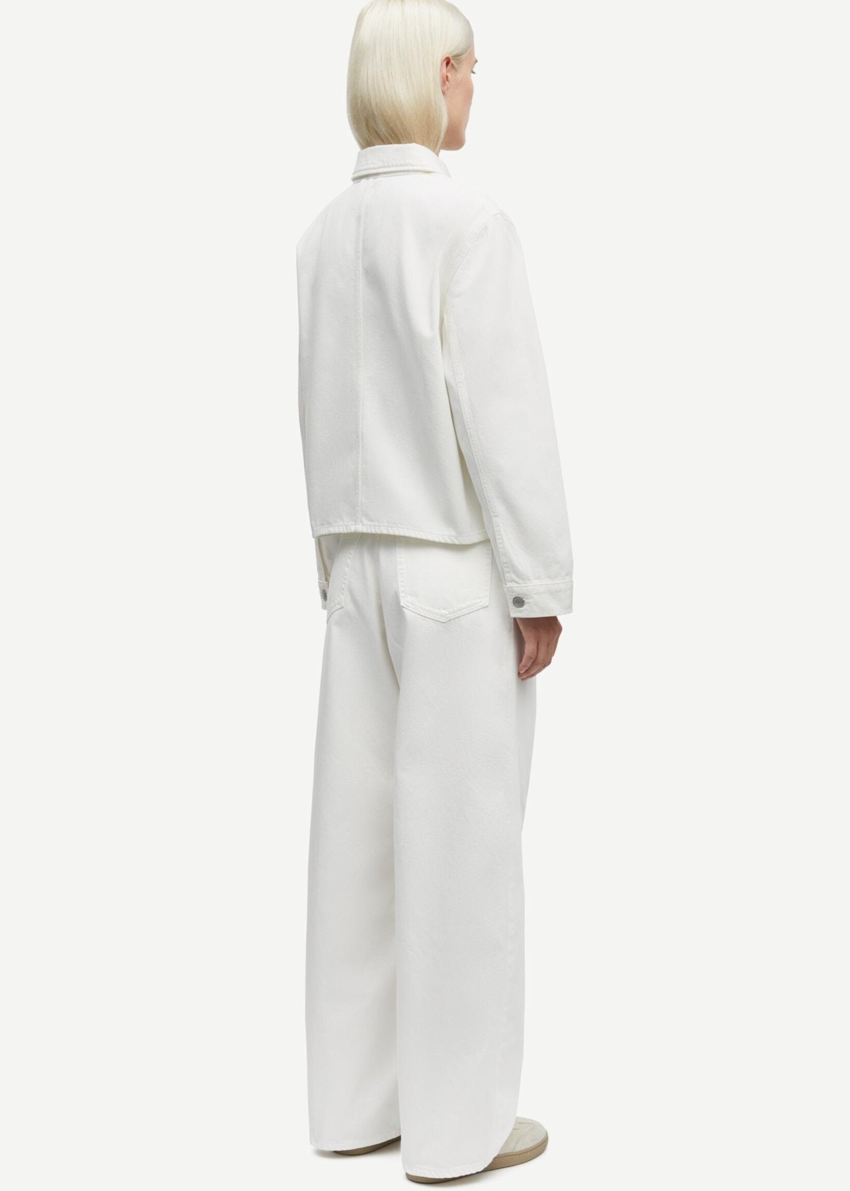 Samsøe Samsøe Sanadina jacket - white rock