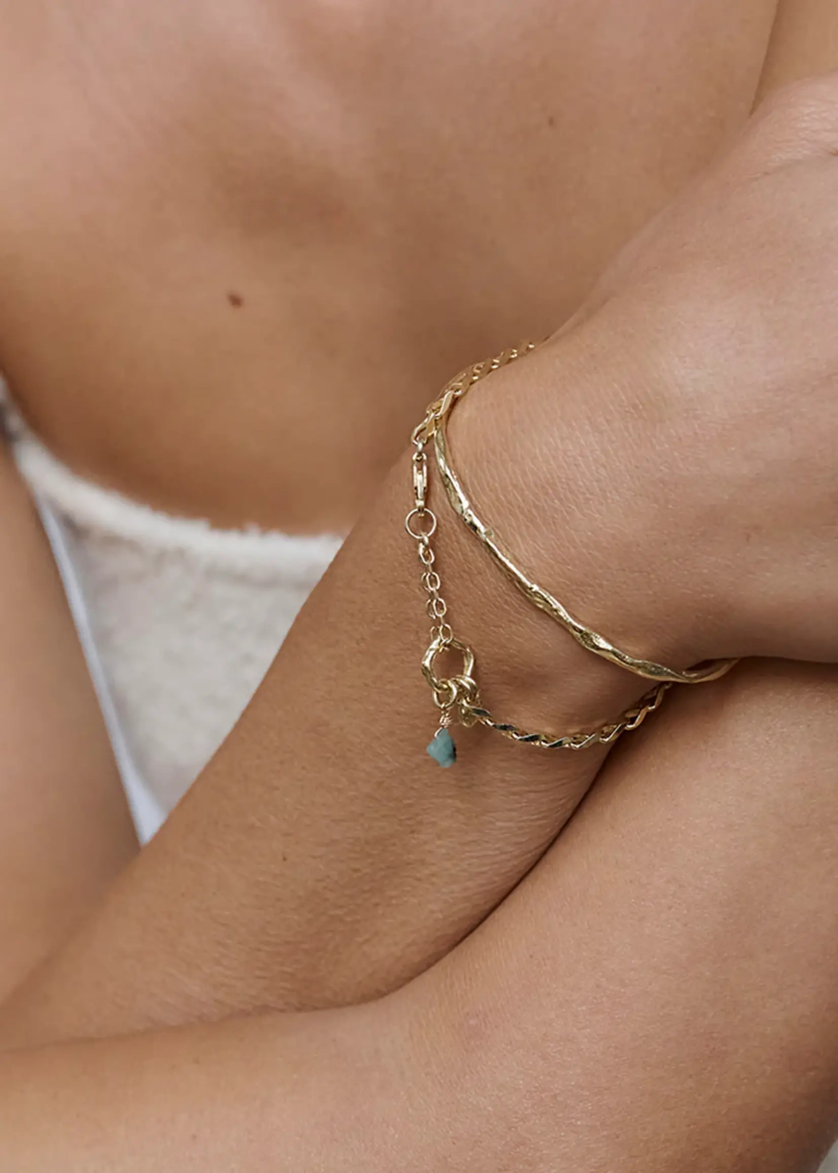 by1oak Bracelet - Wild River - Gold