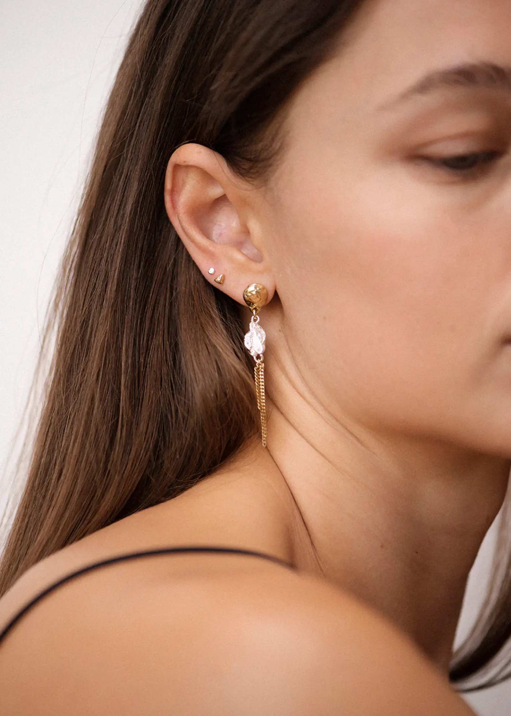 by1oak Earring - Firefly - gold