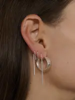 by1oak Earring - beauty and simplicity - silver