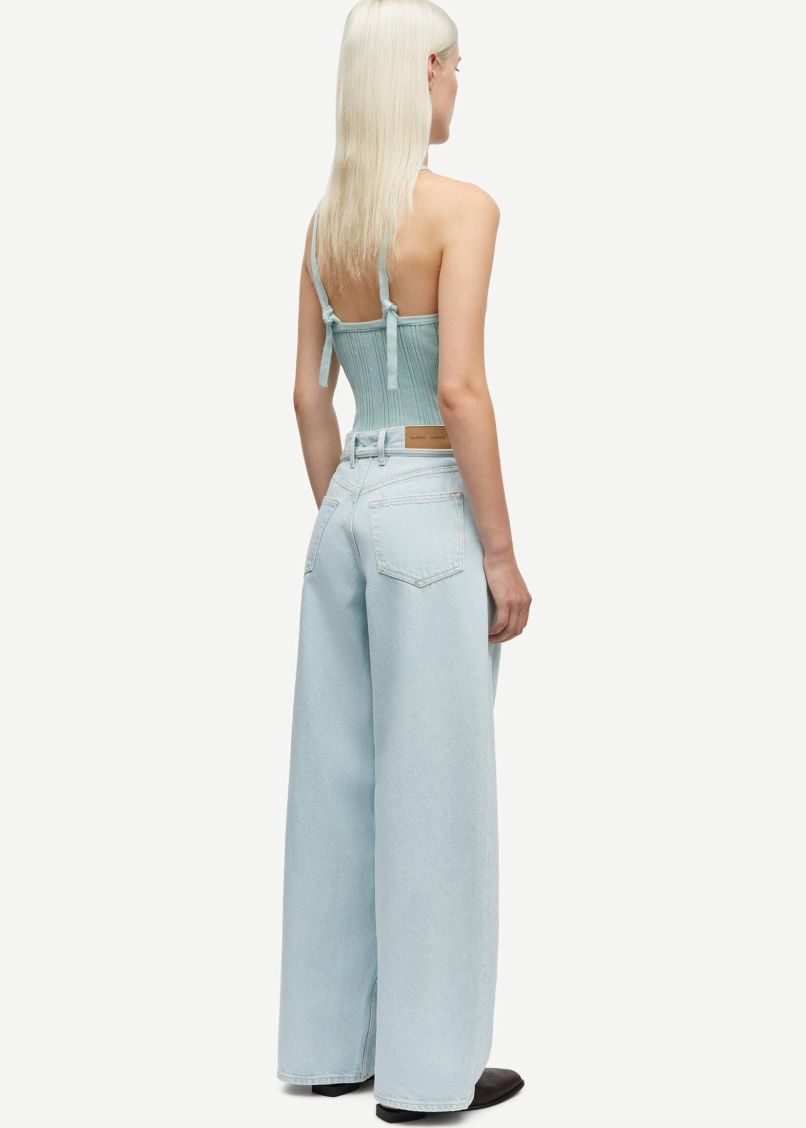 Samsøe Samsøe Saharper jeans belt - Surf spray