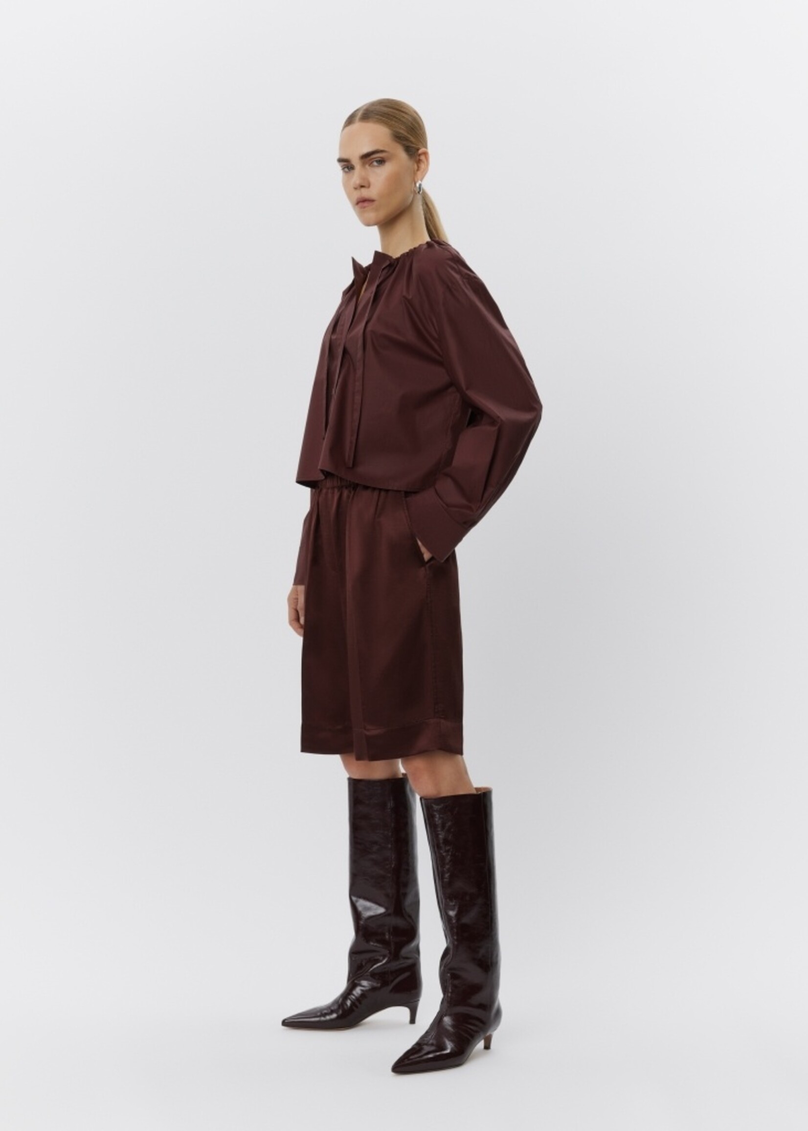 Day Birch shirt - bitter chocolate