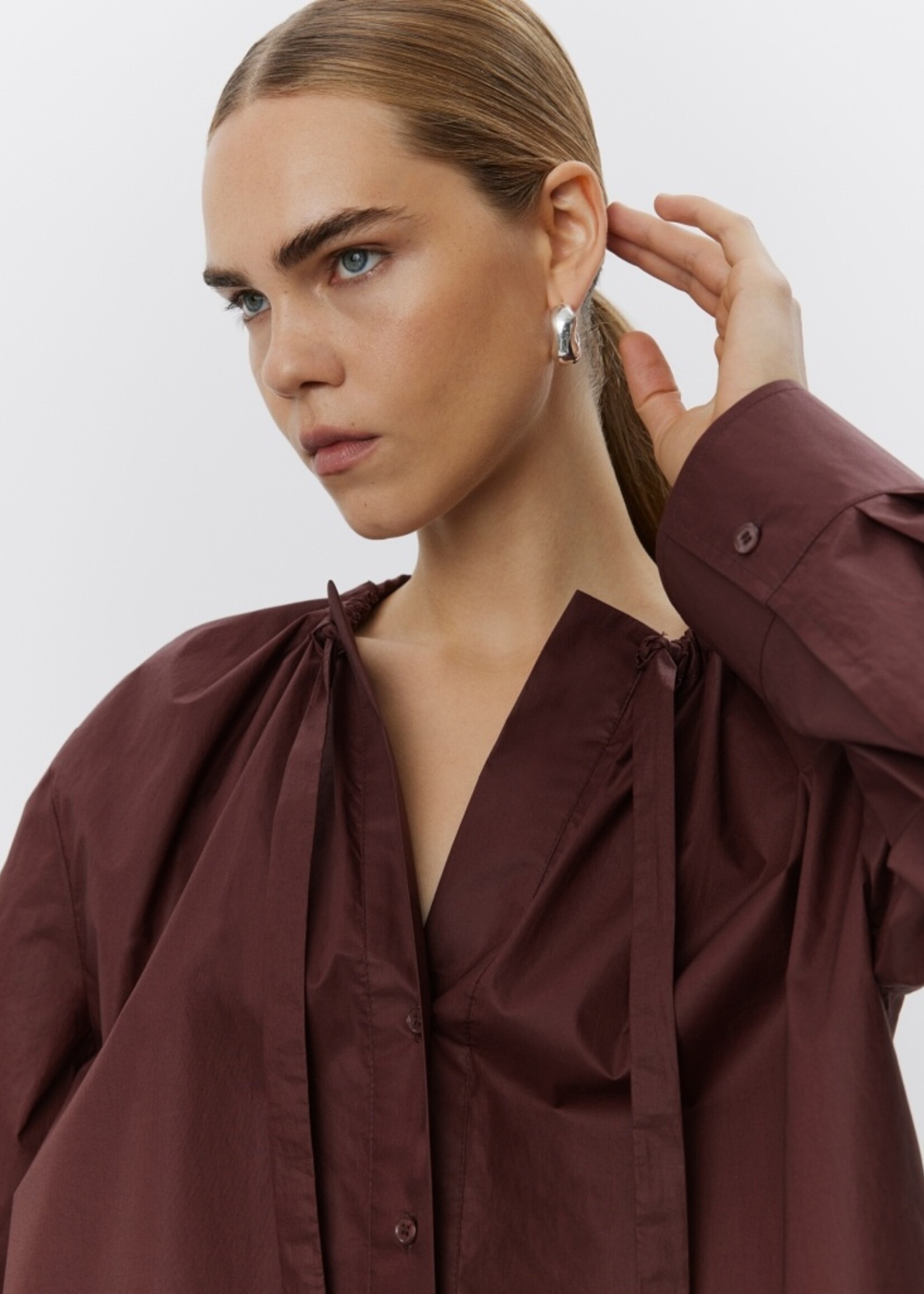 Day Birch shirt - bitter chocolate