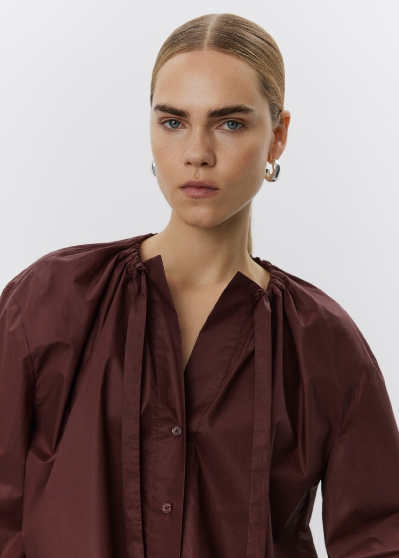 Day Birch shirt - bitter chocolate