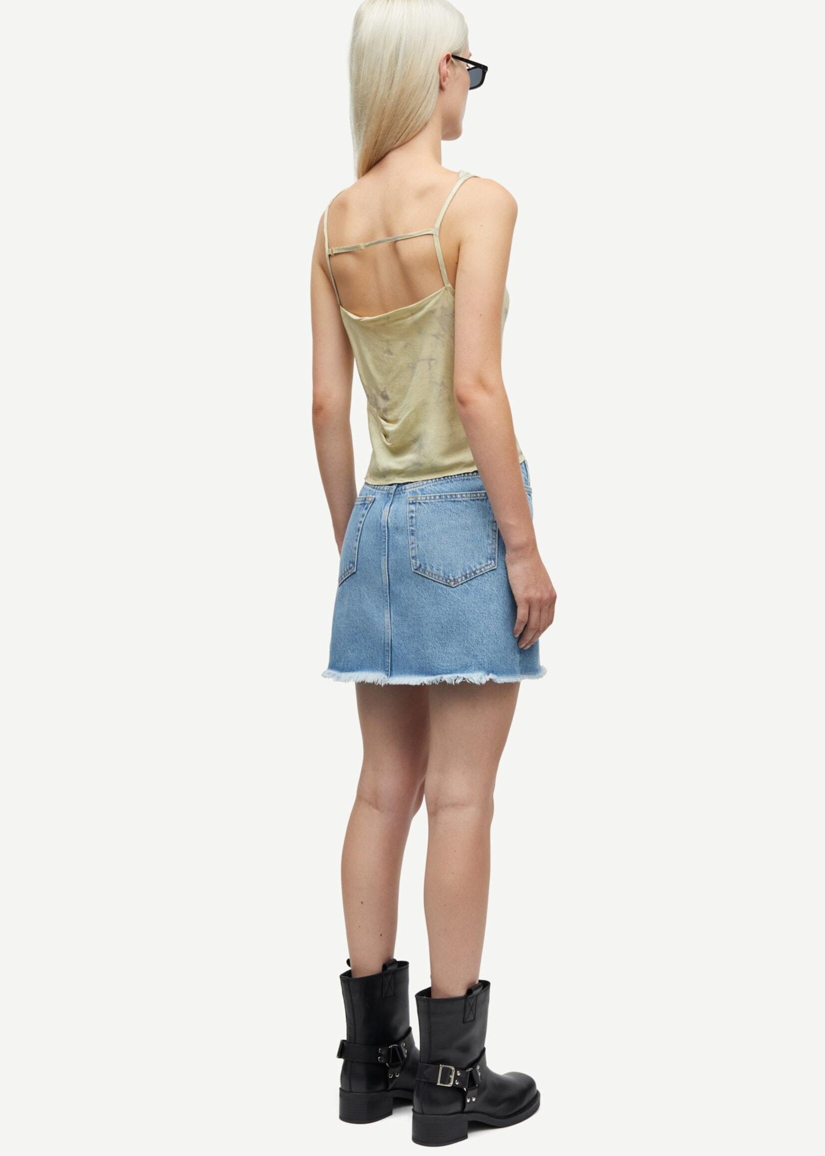 Samsøe Samsøe Sashelly skirt - Ocean surf
