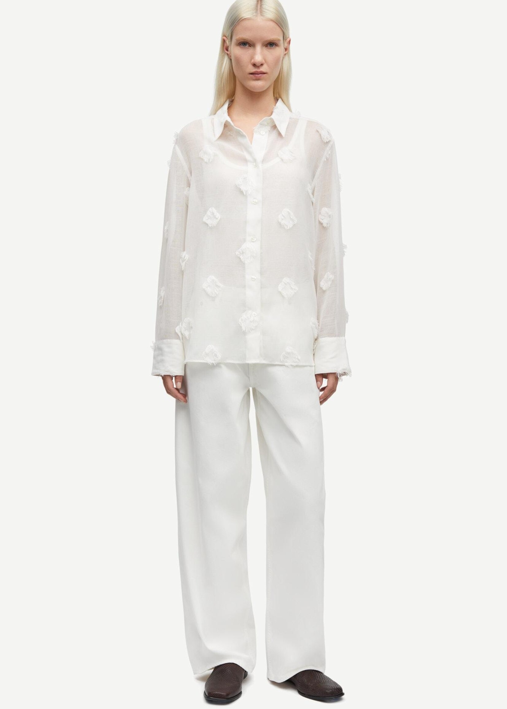 Samsøe Samsøe Sarebecca jeans - white rock