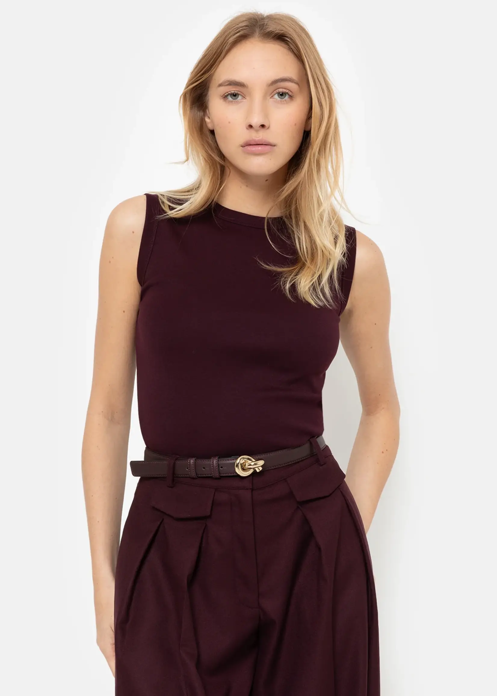 âme Mommy Top - plum