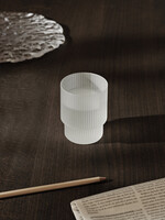 Ferm Ripple Glasses - Set of 4 - Frosted
