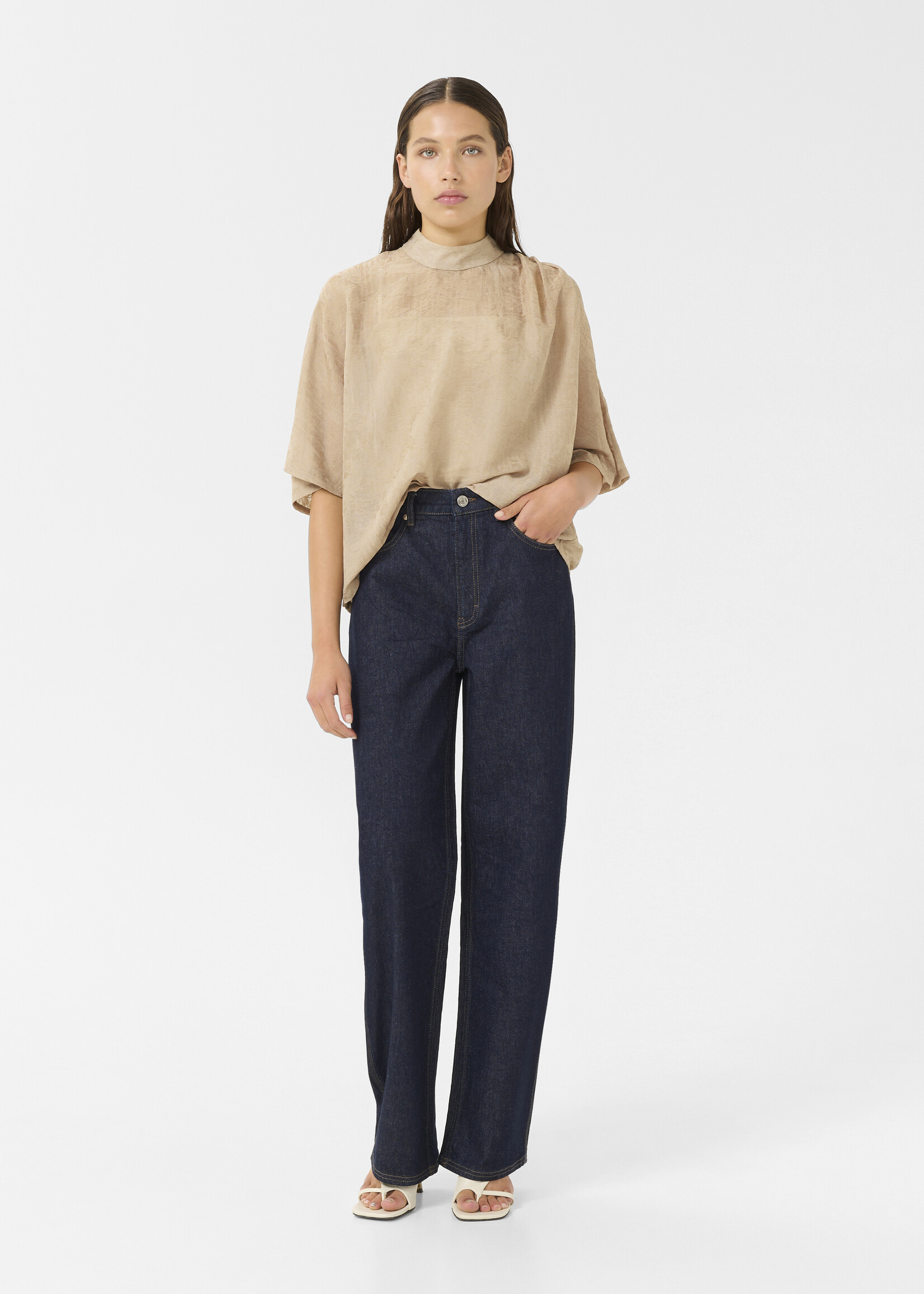 Gestuz GZsummer wide jeans - unwashed