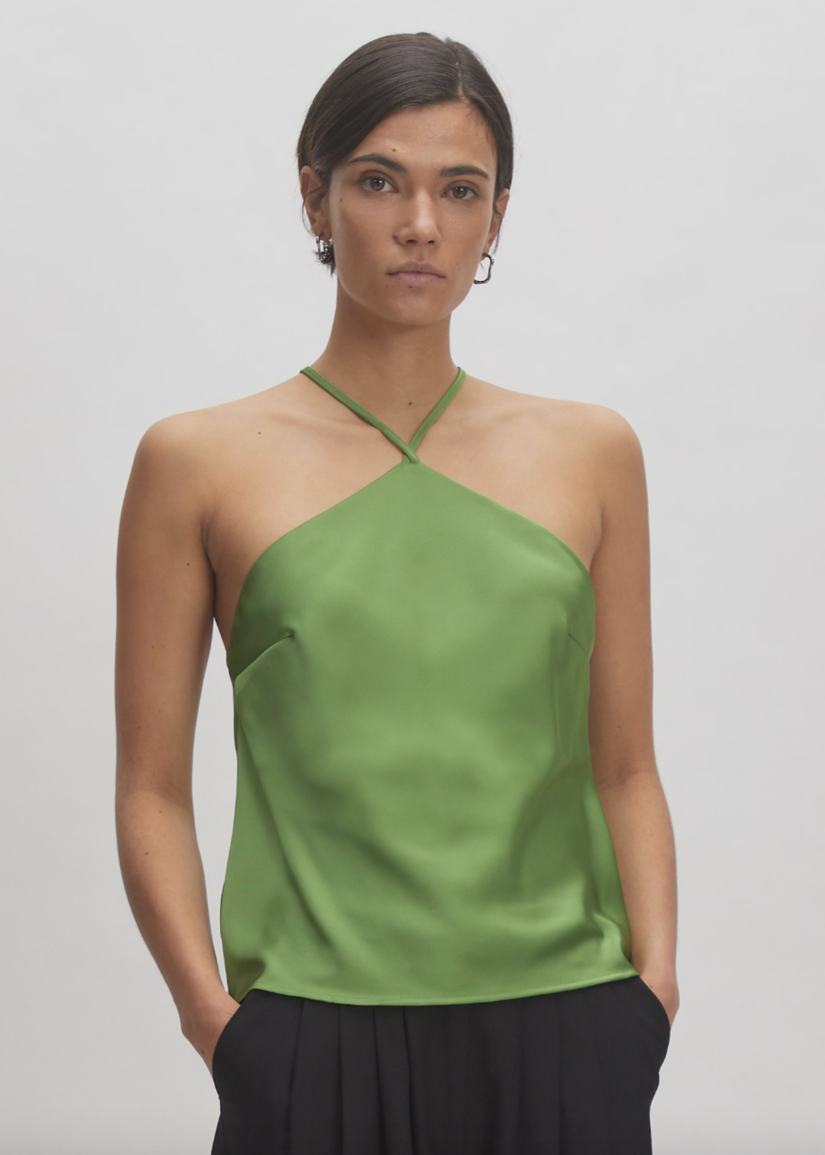 Edited Kayleen top - Forest green