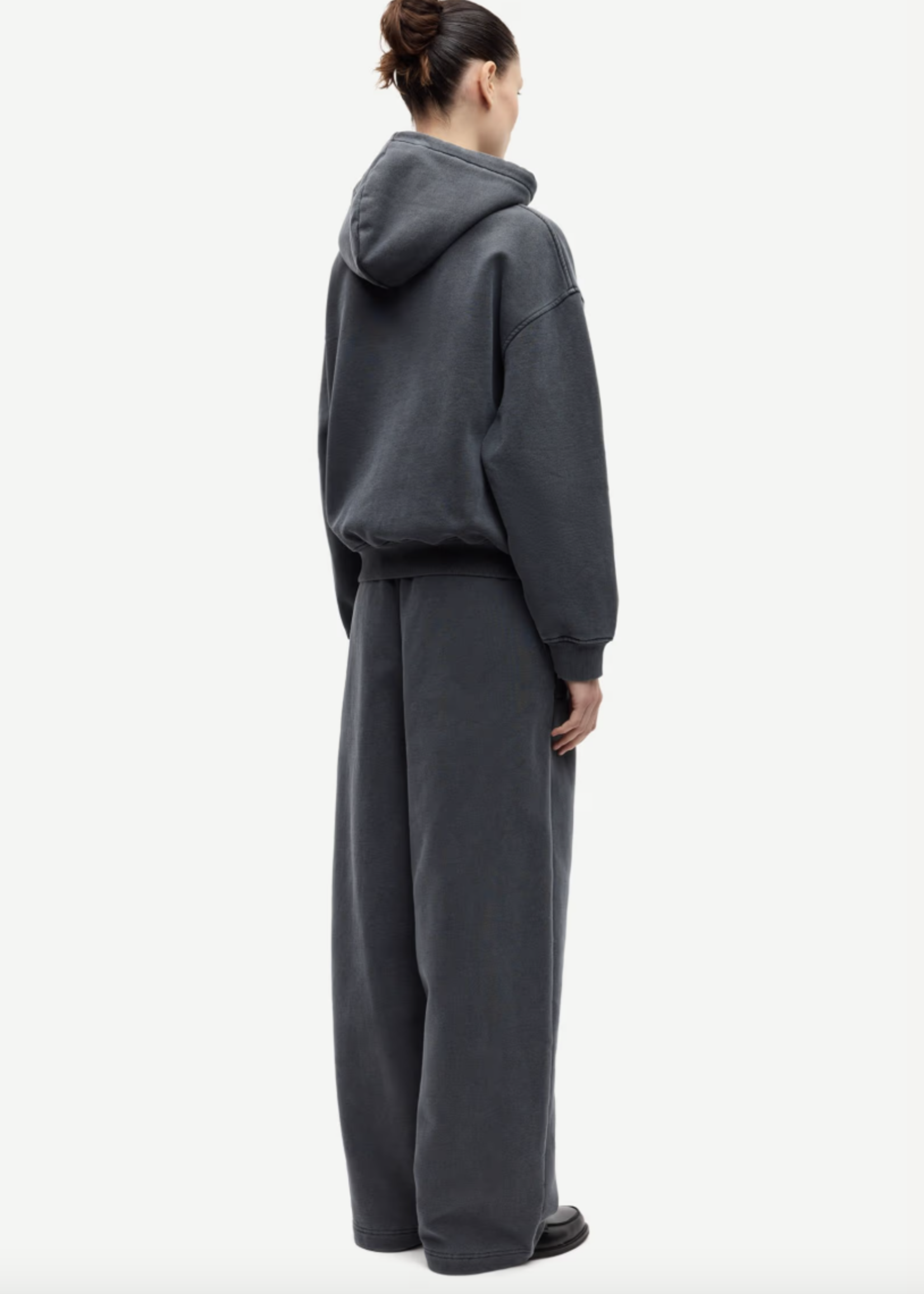 Samsøe Samsøe Sava hoodie - Charcoal Art