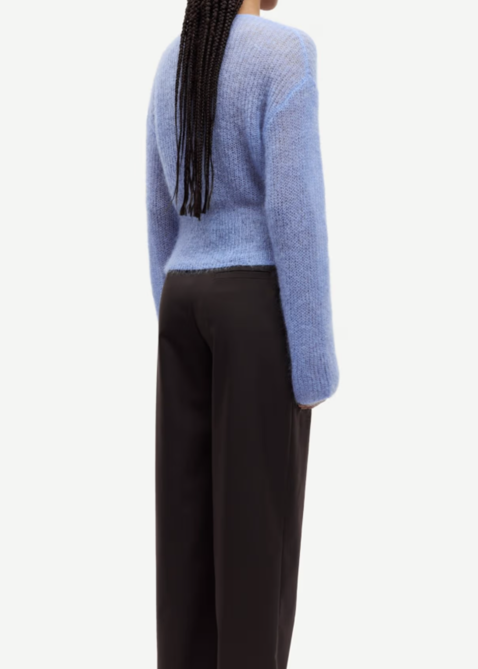 Samsøe Samsøe Sapoppie cardigan - della Robbia Blue