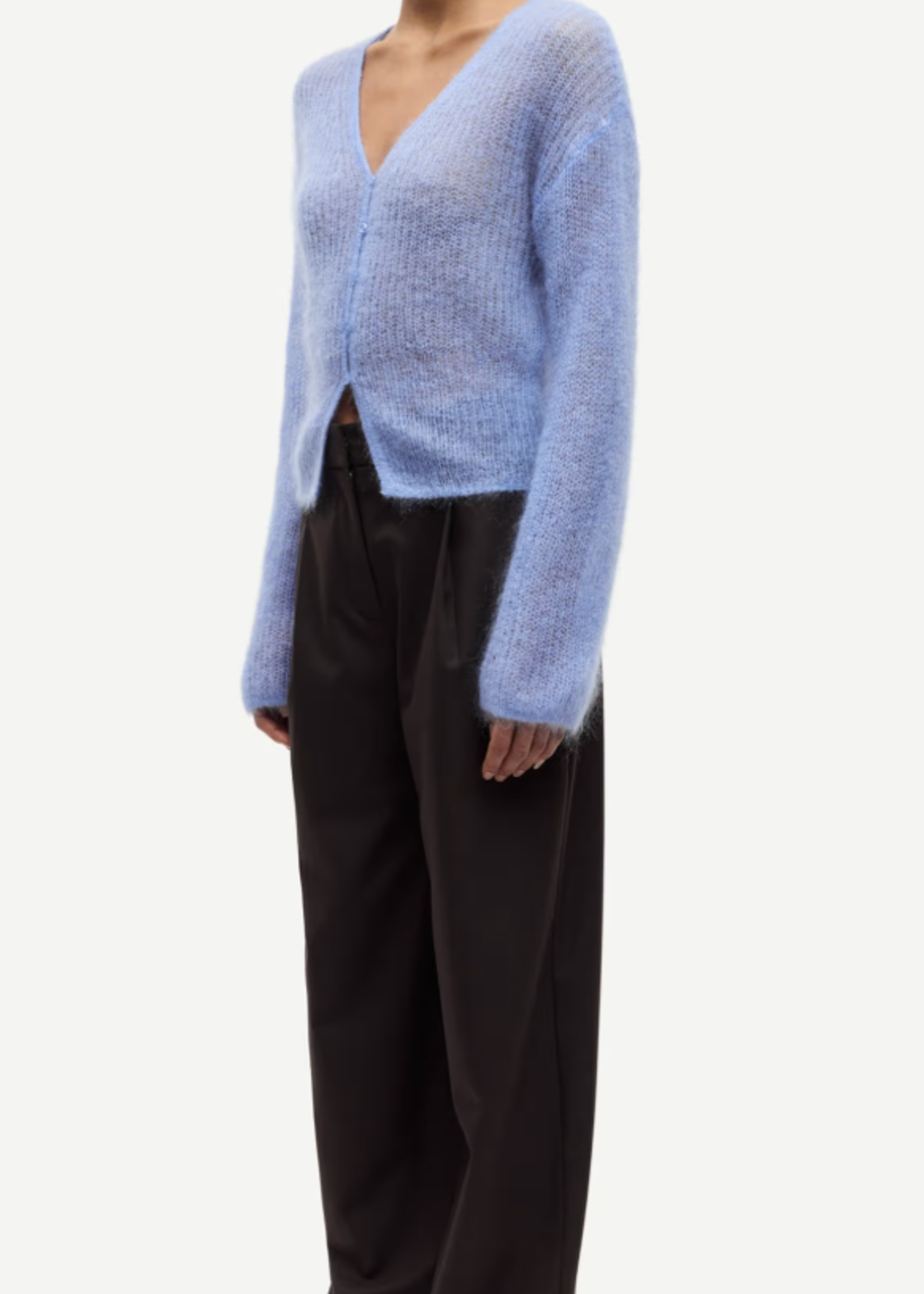 Samsøe Samsøe Sapoppie cardigan - della Robbia Blue