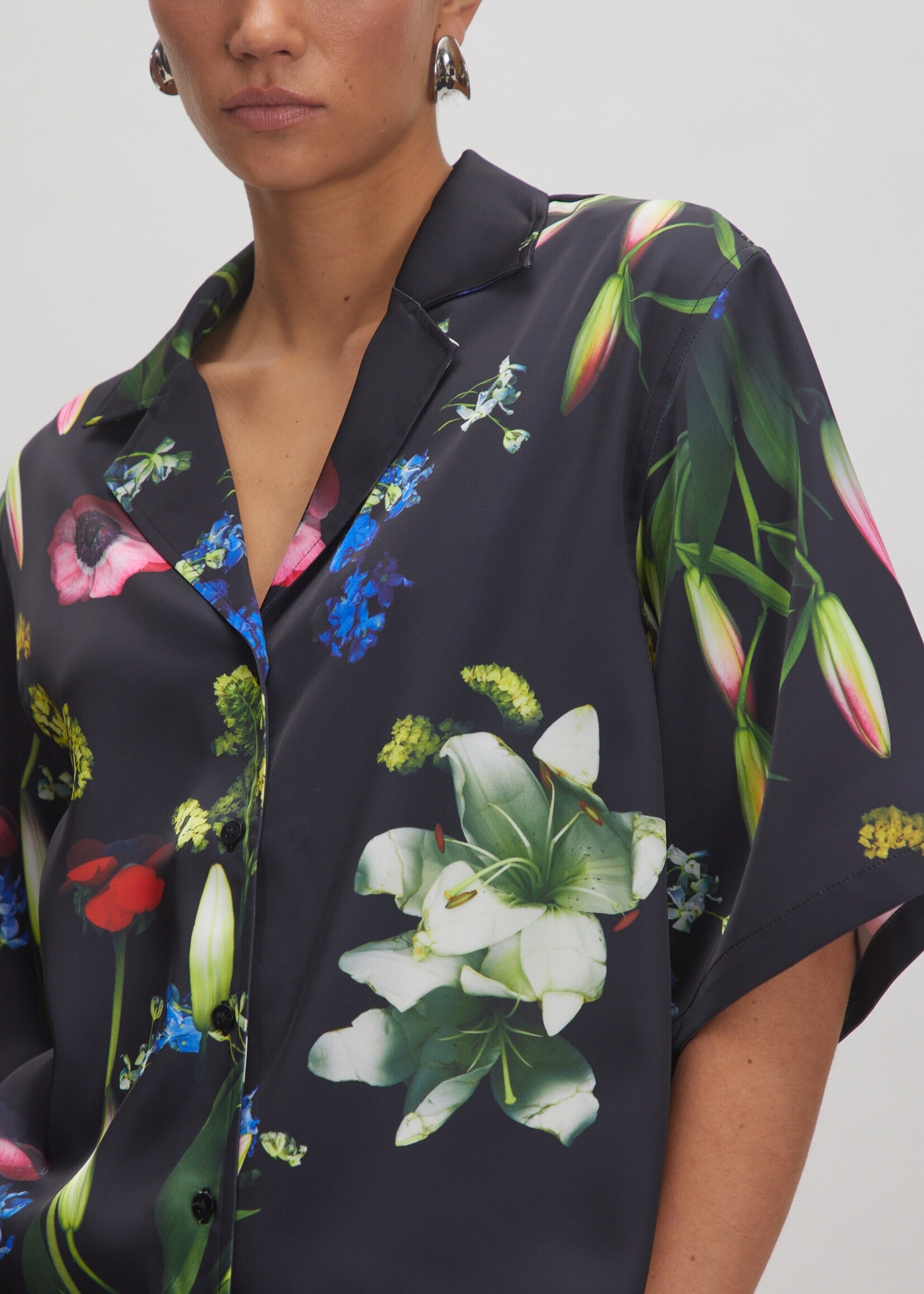 Edited Chris shirt - Big Flower print