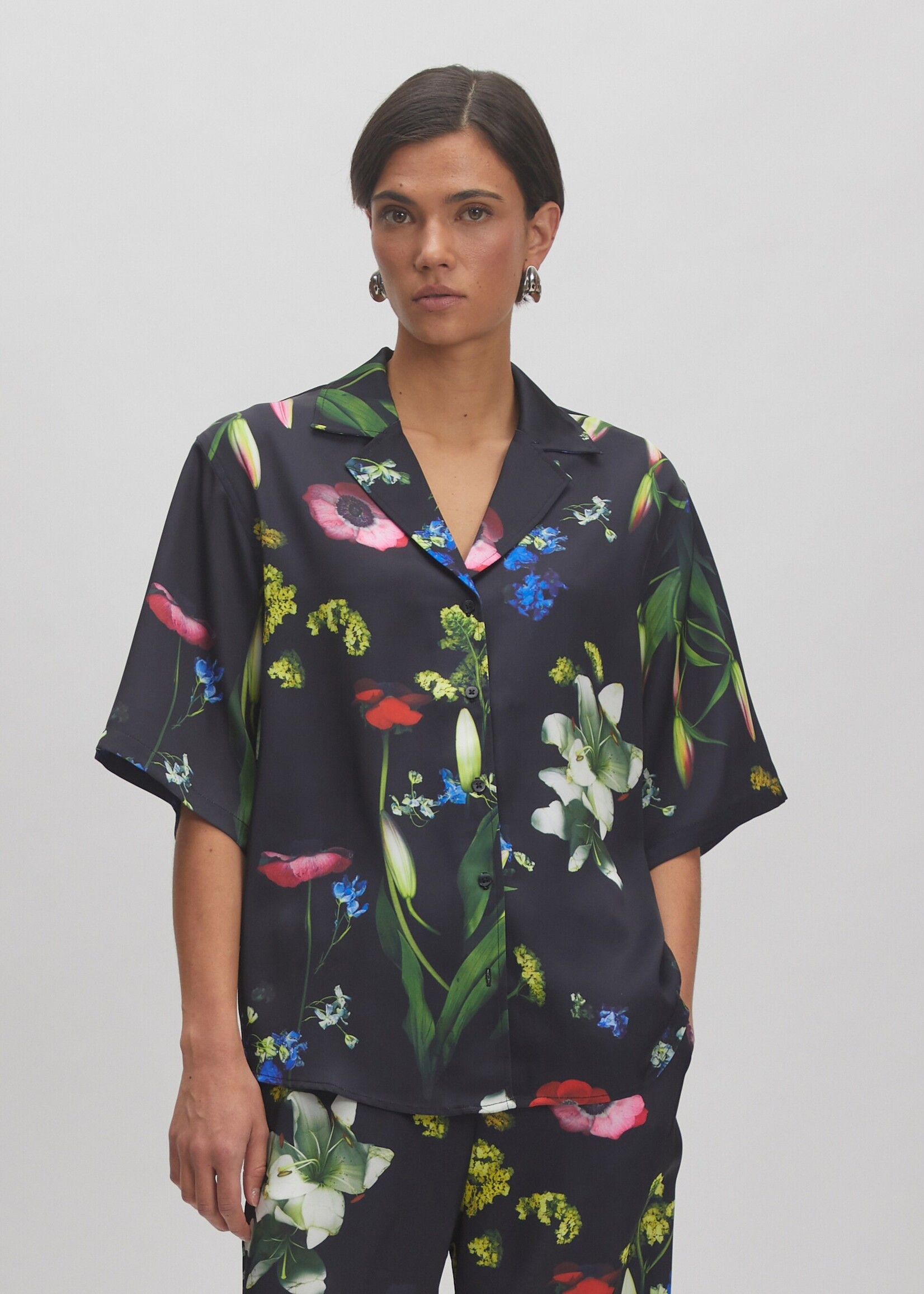 Edited Chris shirt - Big Flower print