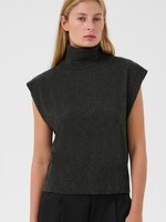 Gestuz GZmanzi waistcoat - Deep Graphite