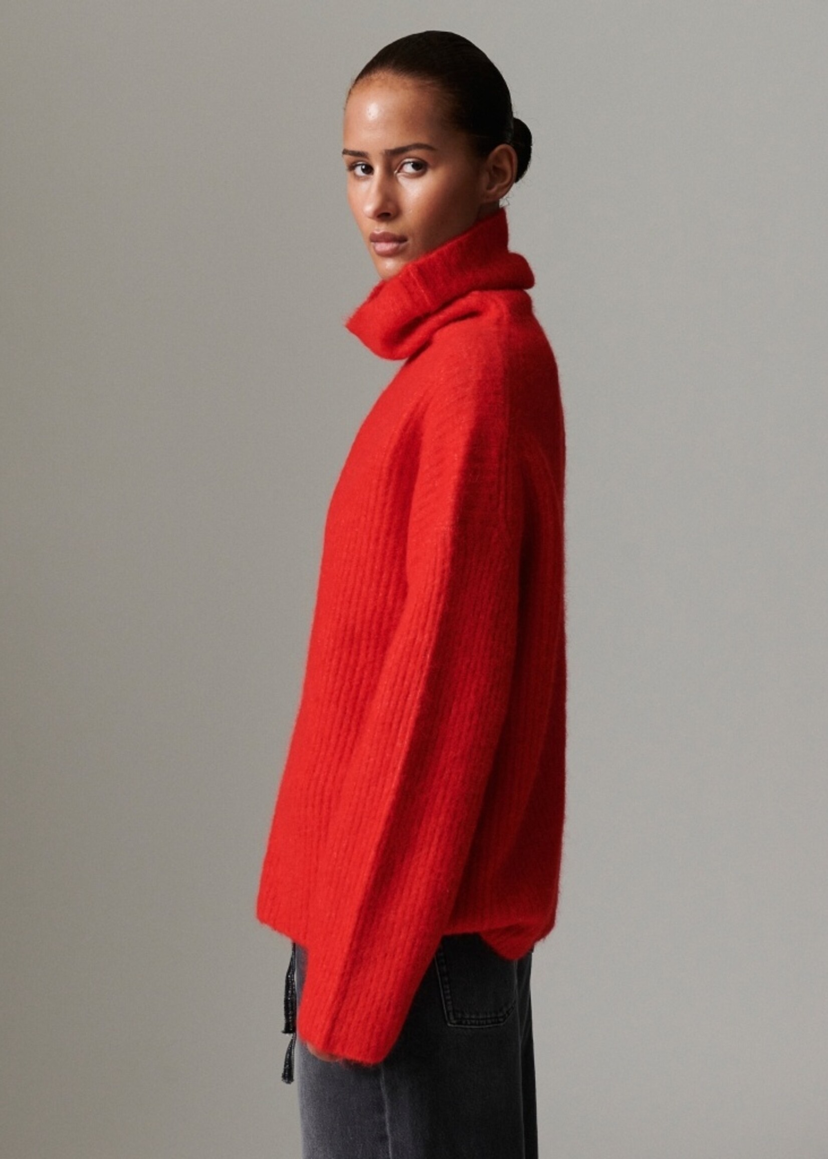 Day Dunne - Cozy Rib - Fiery red