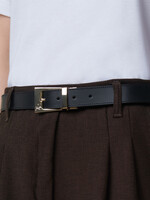 lois Ember Silver - black/brown belt