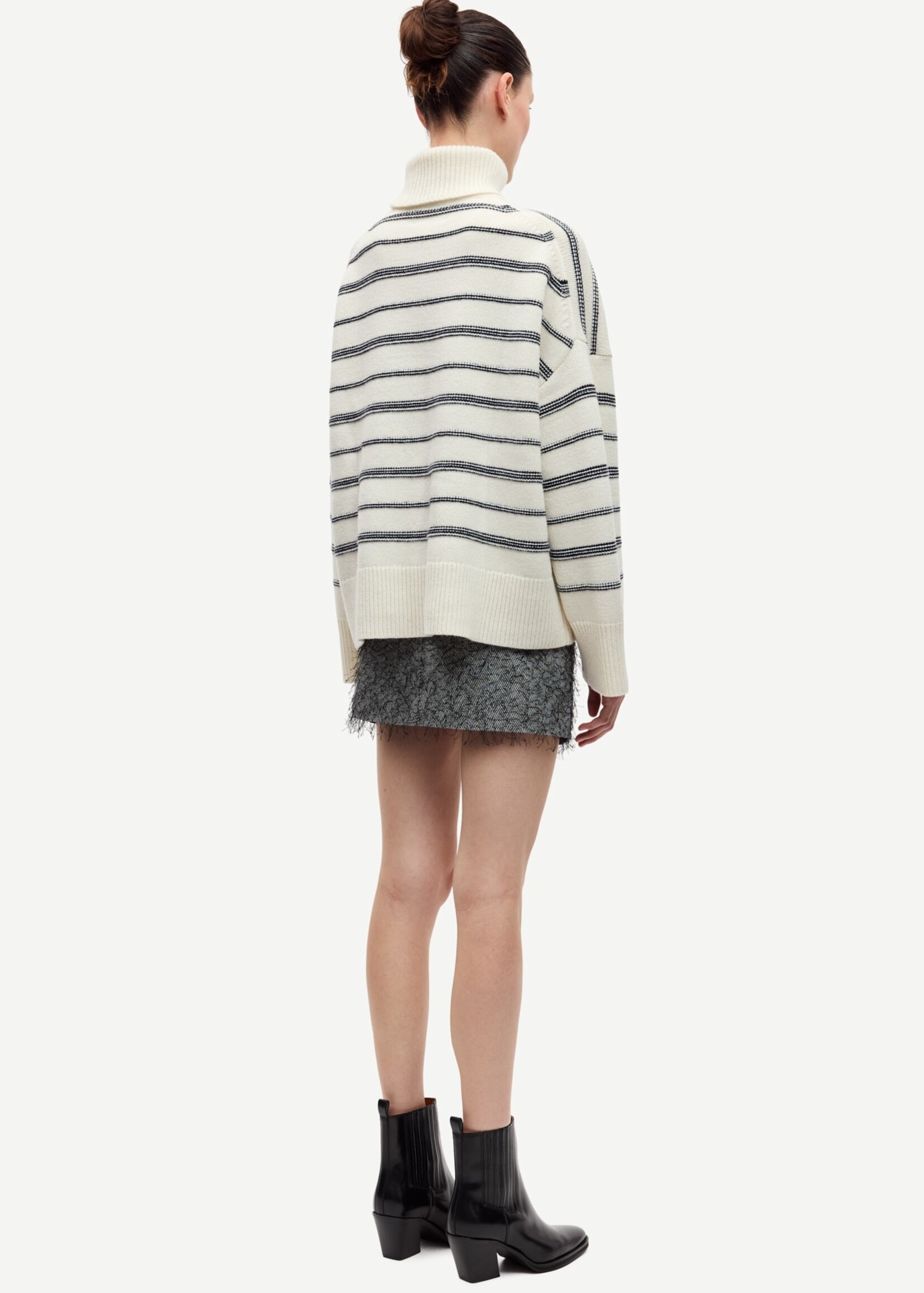 Samsøe Samsøe Sakeiku stripe - turtleneck