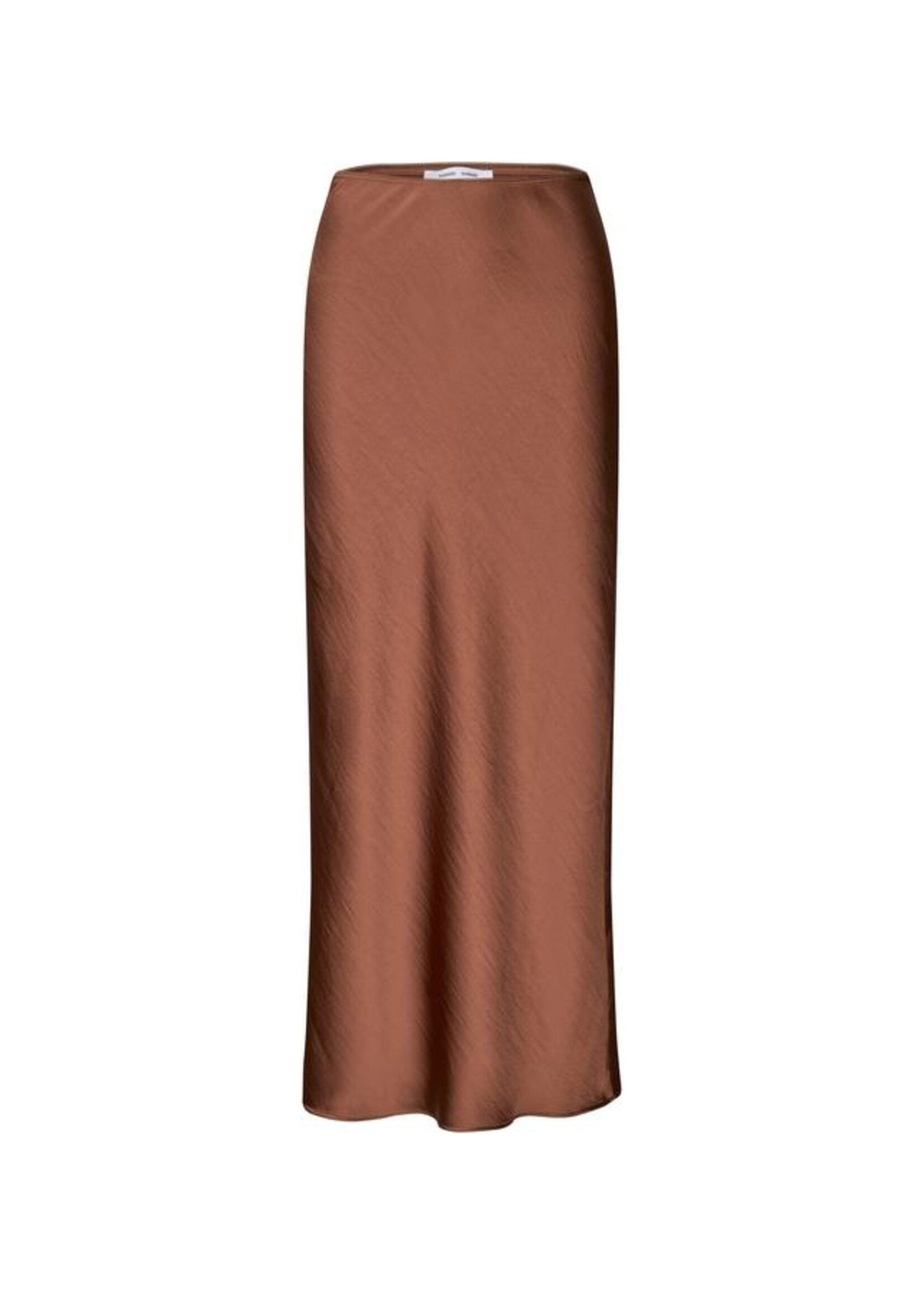 Samsøe Samsøe Saagneta long skirt - Tortoise Shell