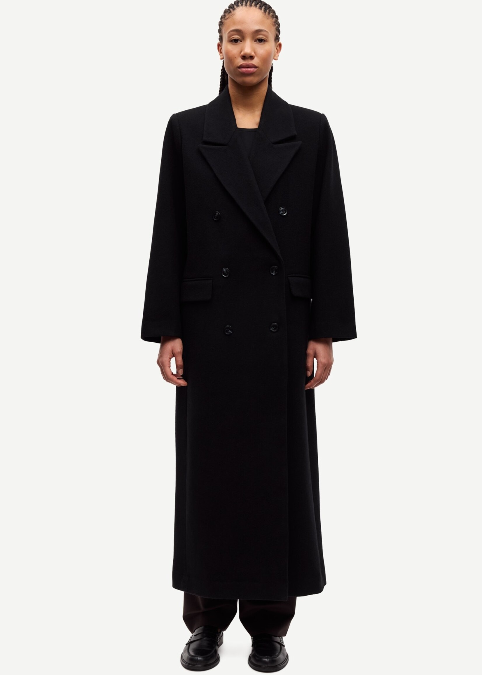 Samsøe Samsøe Sajill coat - black