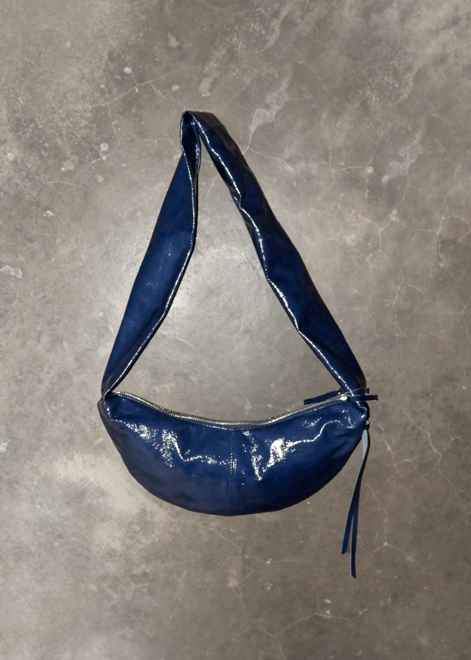 nona Banana Bag XS - Crushed Patent Night