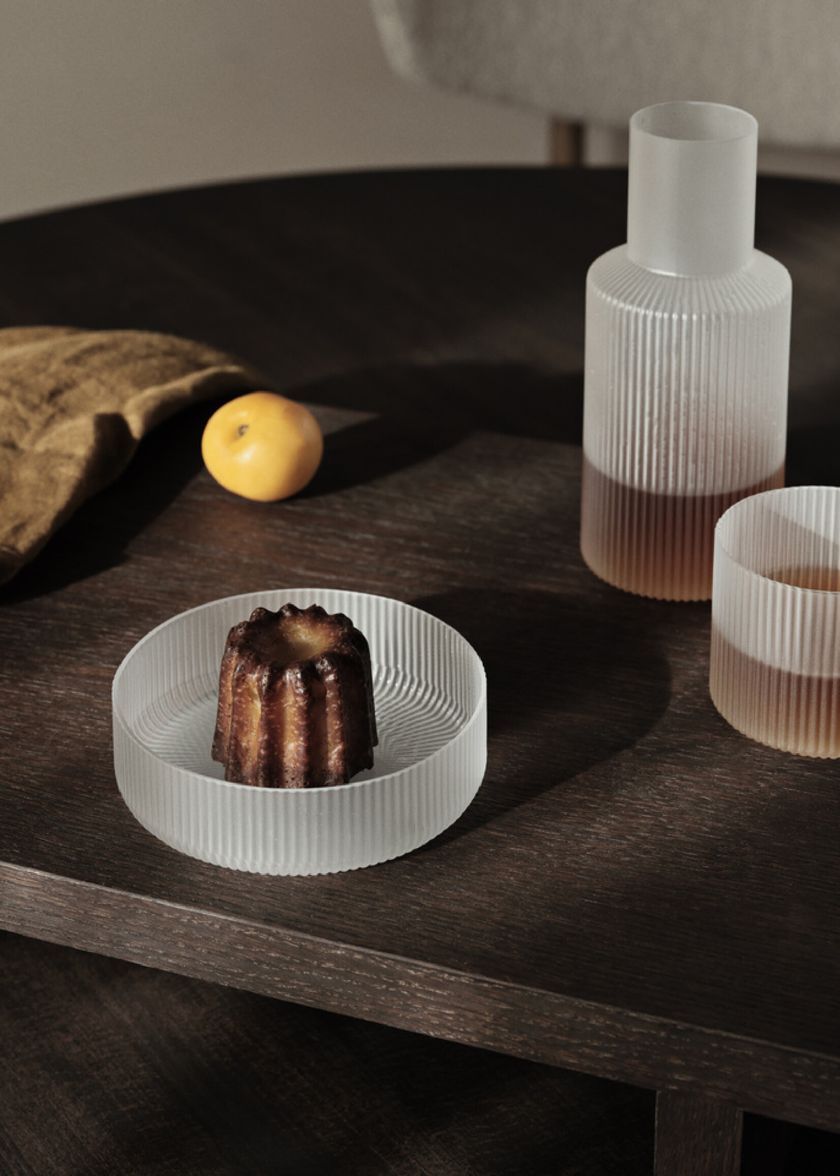 Ferm Ripple carafe - Frosted