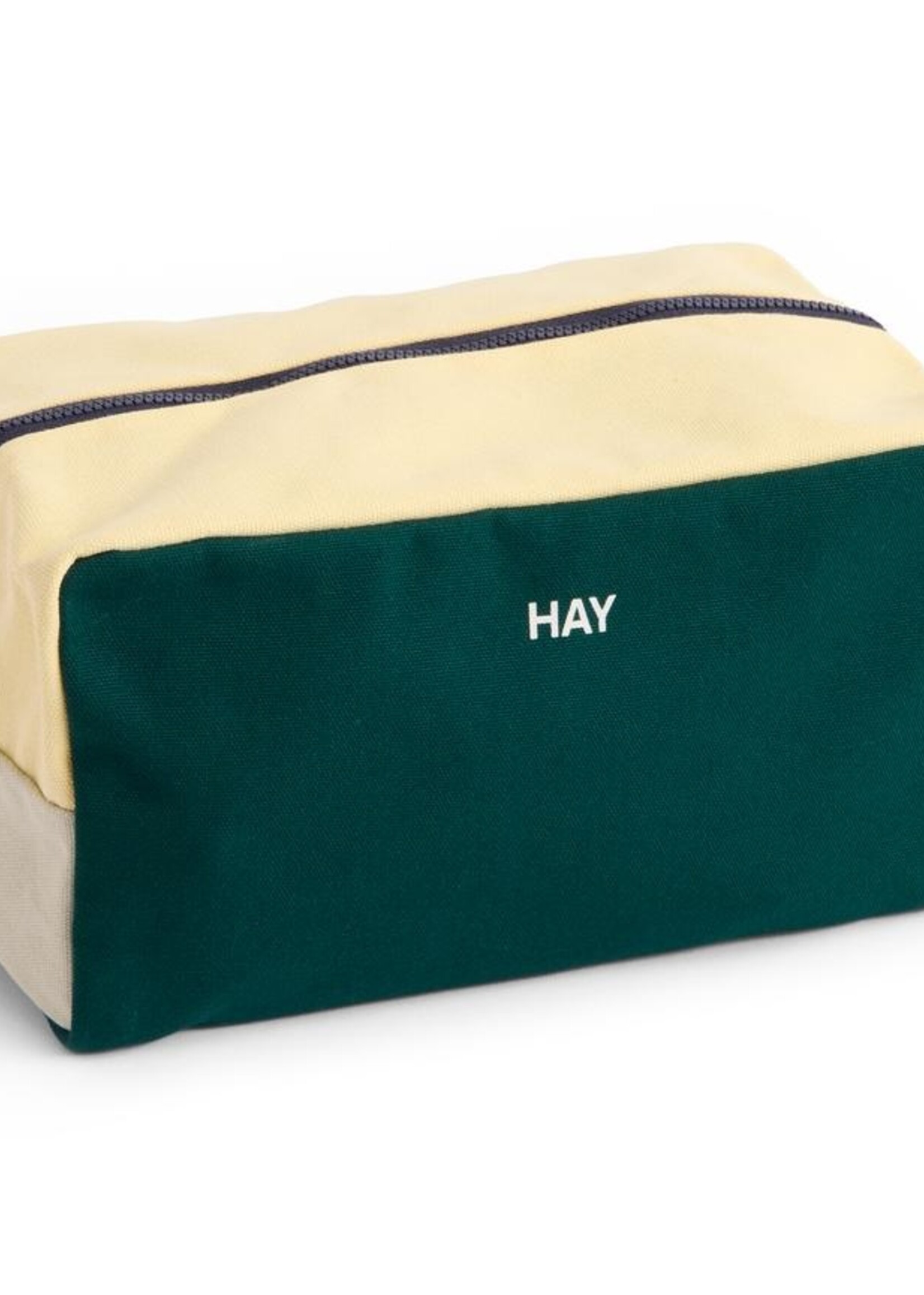 Hay Multi wash bag - Medium - Dark green multi
