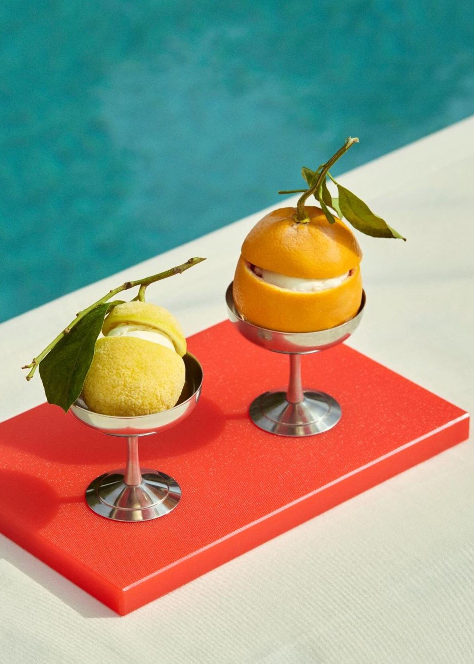 Hay Slice Chopping Board - Medium - Red