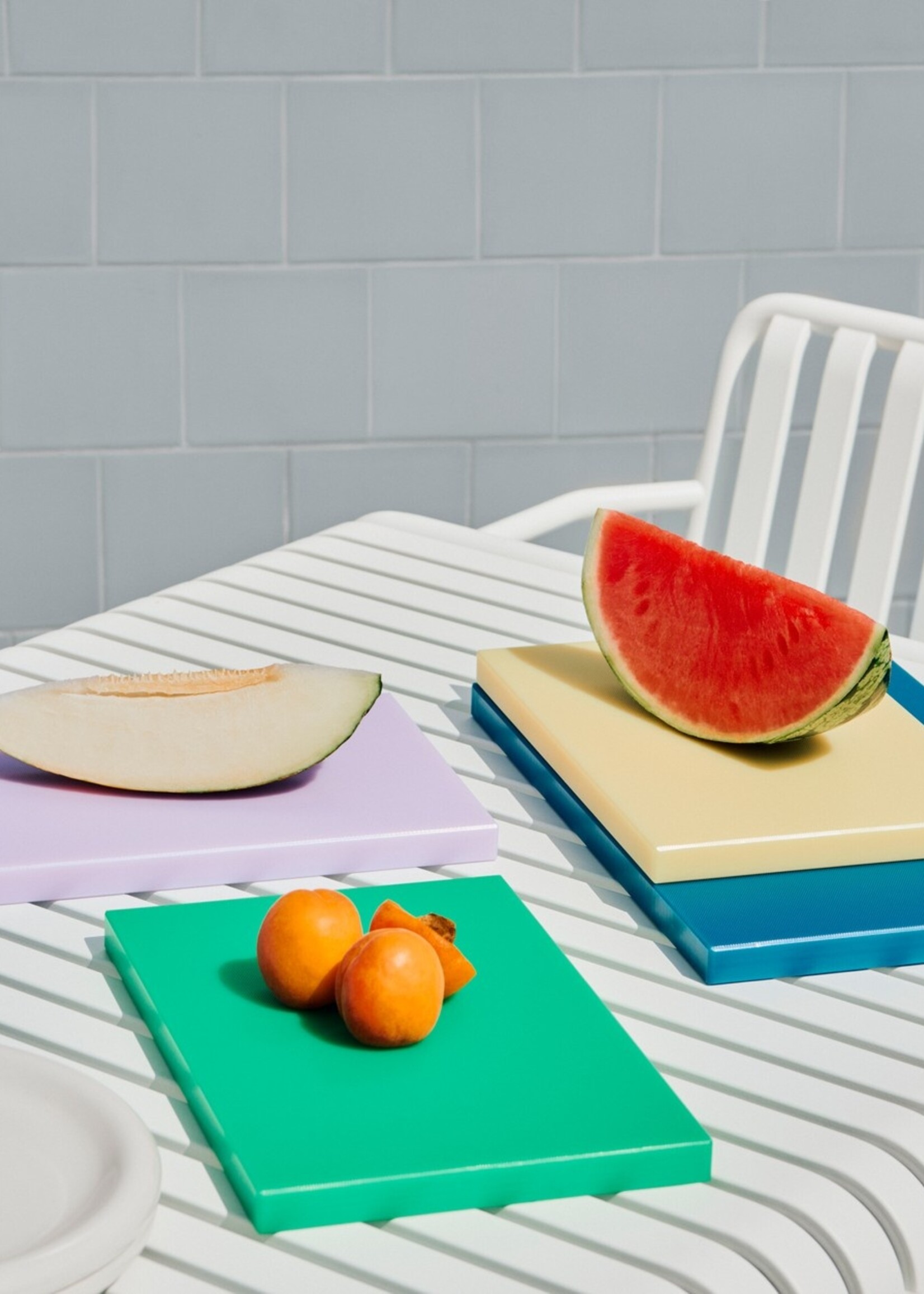 Hay Slice Chopping Board - Medium - Green