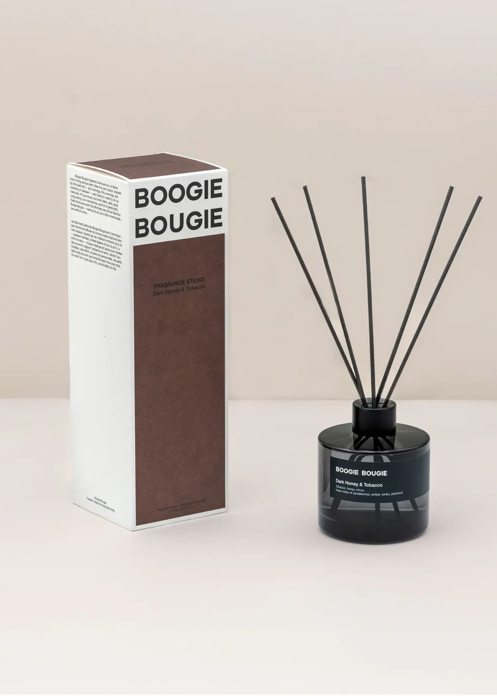 Boogie Bougie Fragrance sticks - dark honey and tobacco