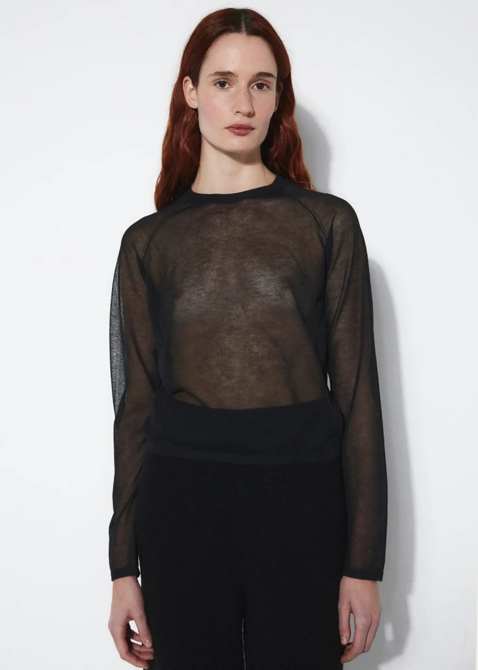 Rita Row Chateau top - Black