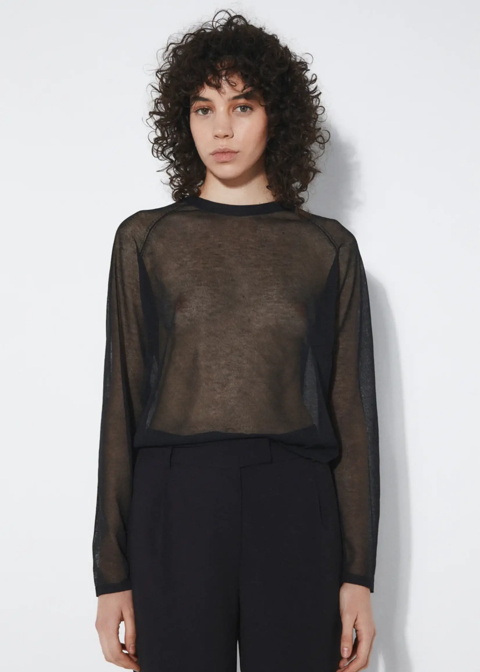 Rita Row Chateau top - Black