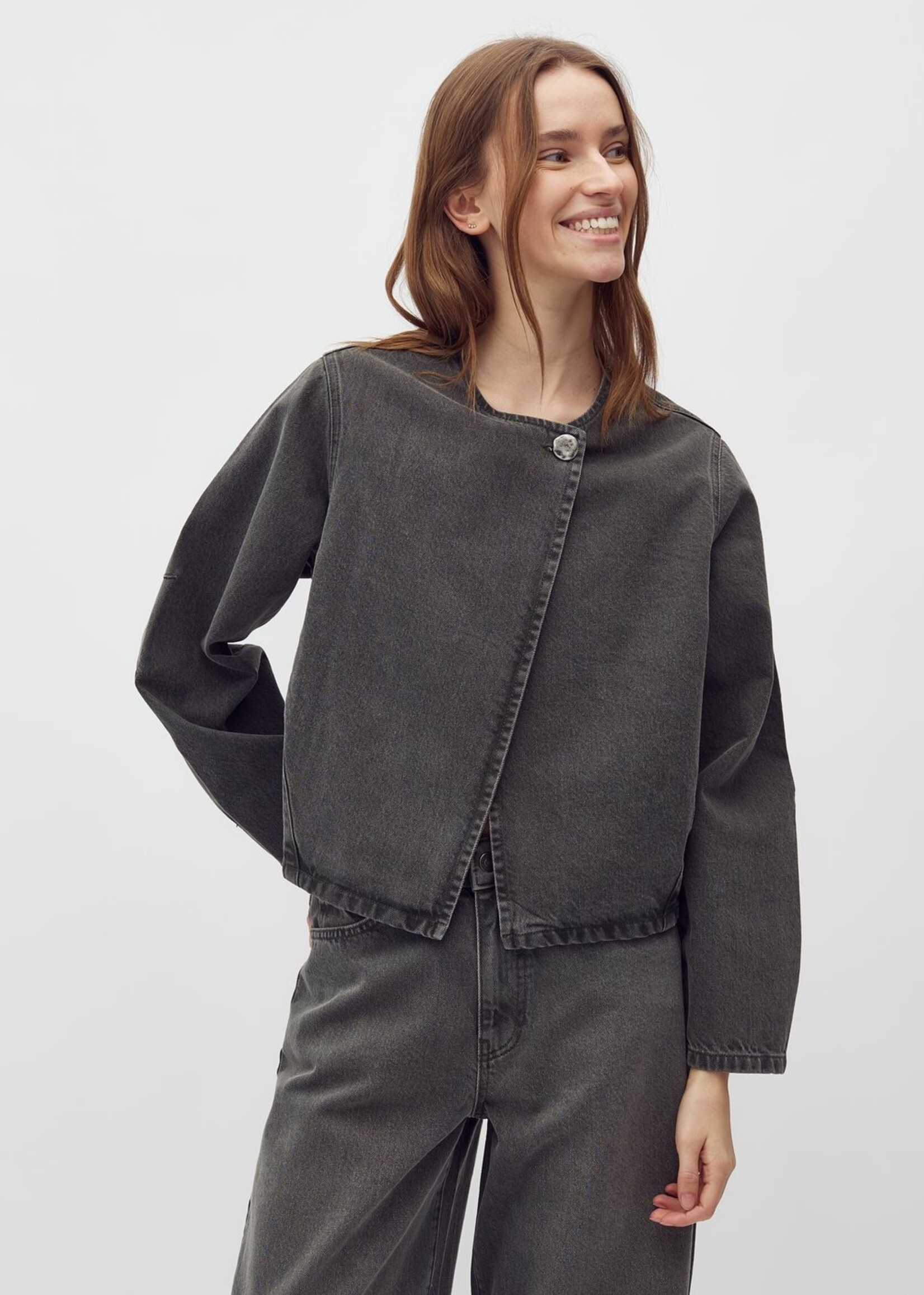 mbyM Exana-M Denim Blouse - Green