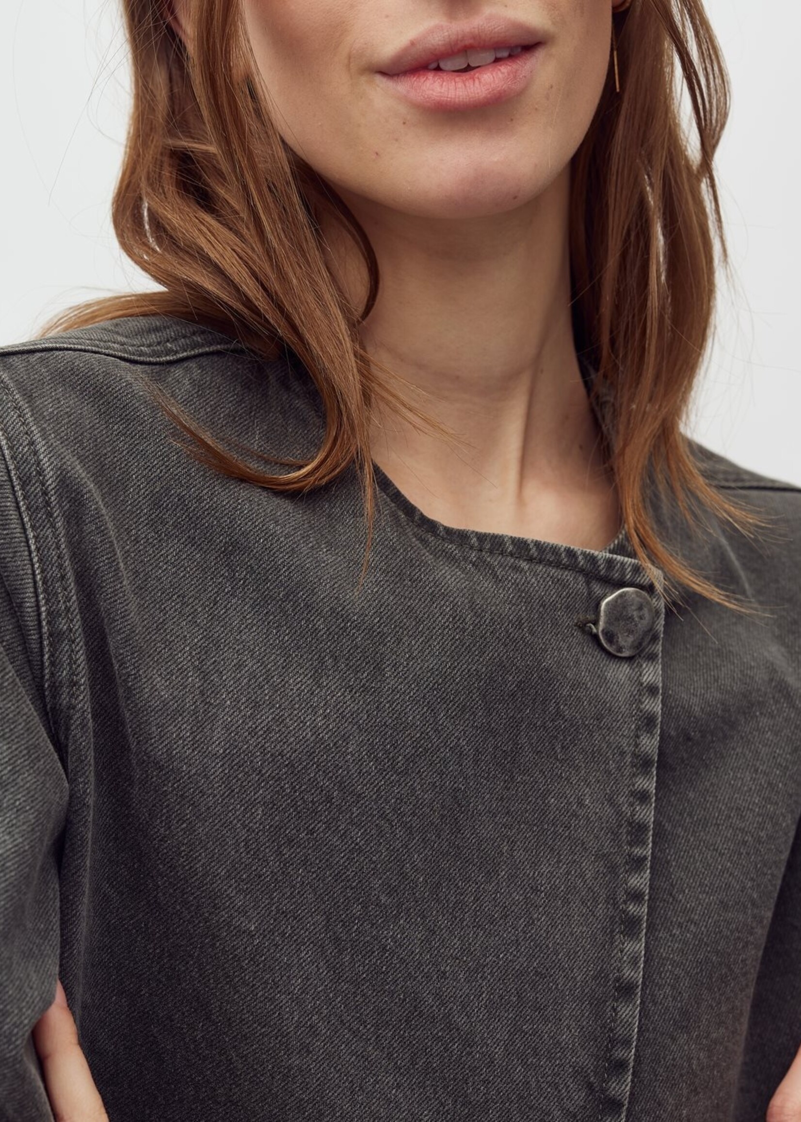 mbyM Exana-M Denim Blouse - Green