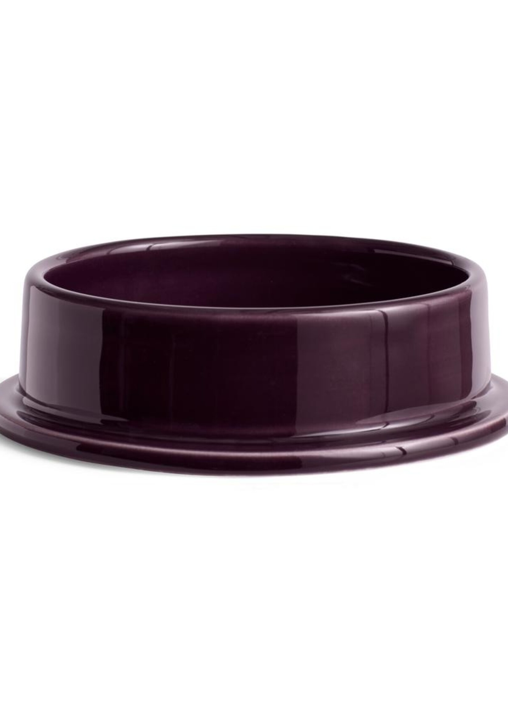 Hay Column Candleholder - Large - Bordeaux