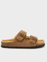 scholl Josephine - Fur suède - taupe