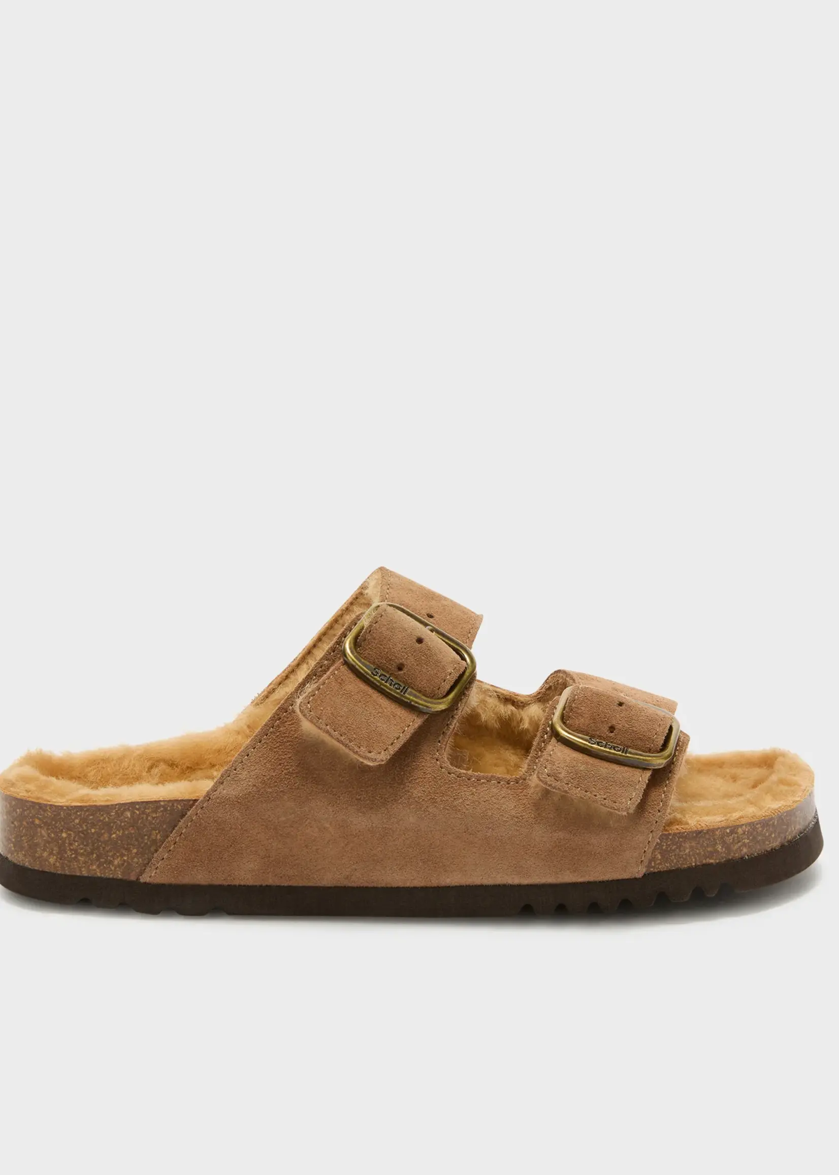 scholl Josephine - Fur suède - taupe