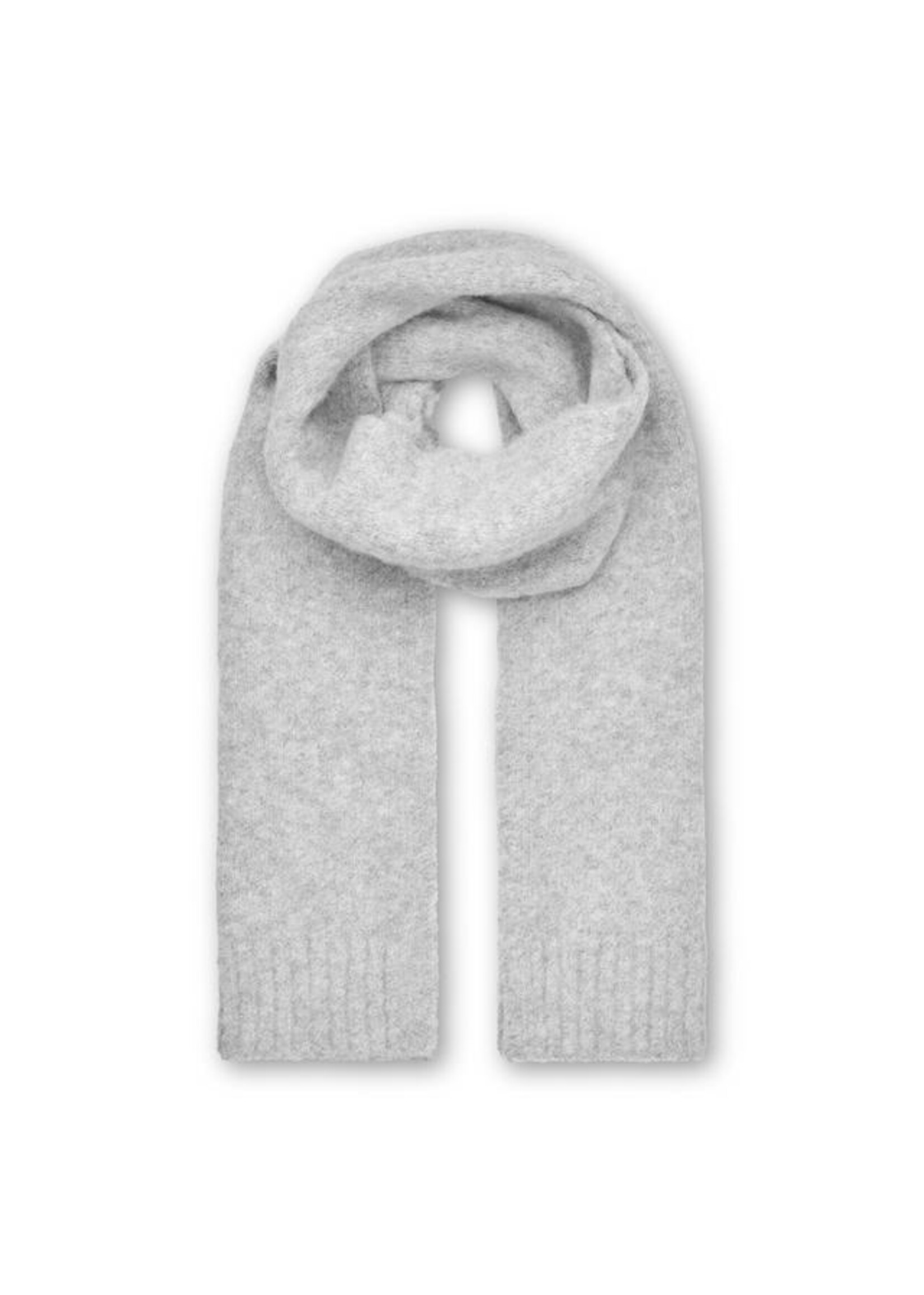 Samsøe Samsøe Sajeanne Scarf - Light Grey Mel.