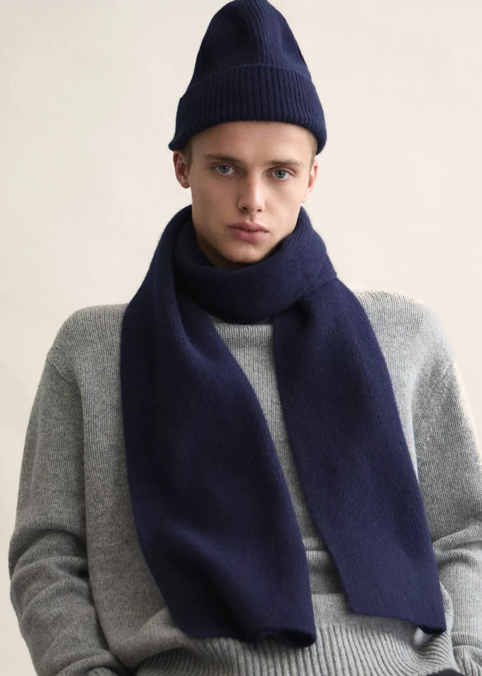 Le Bonnet Scarf - Midnight Blue