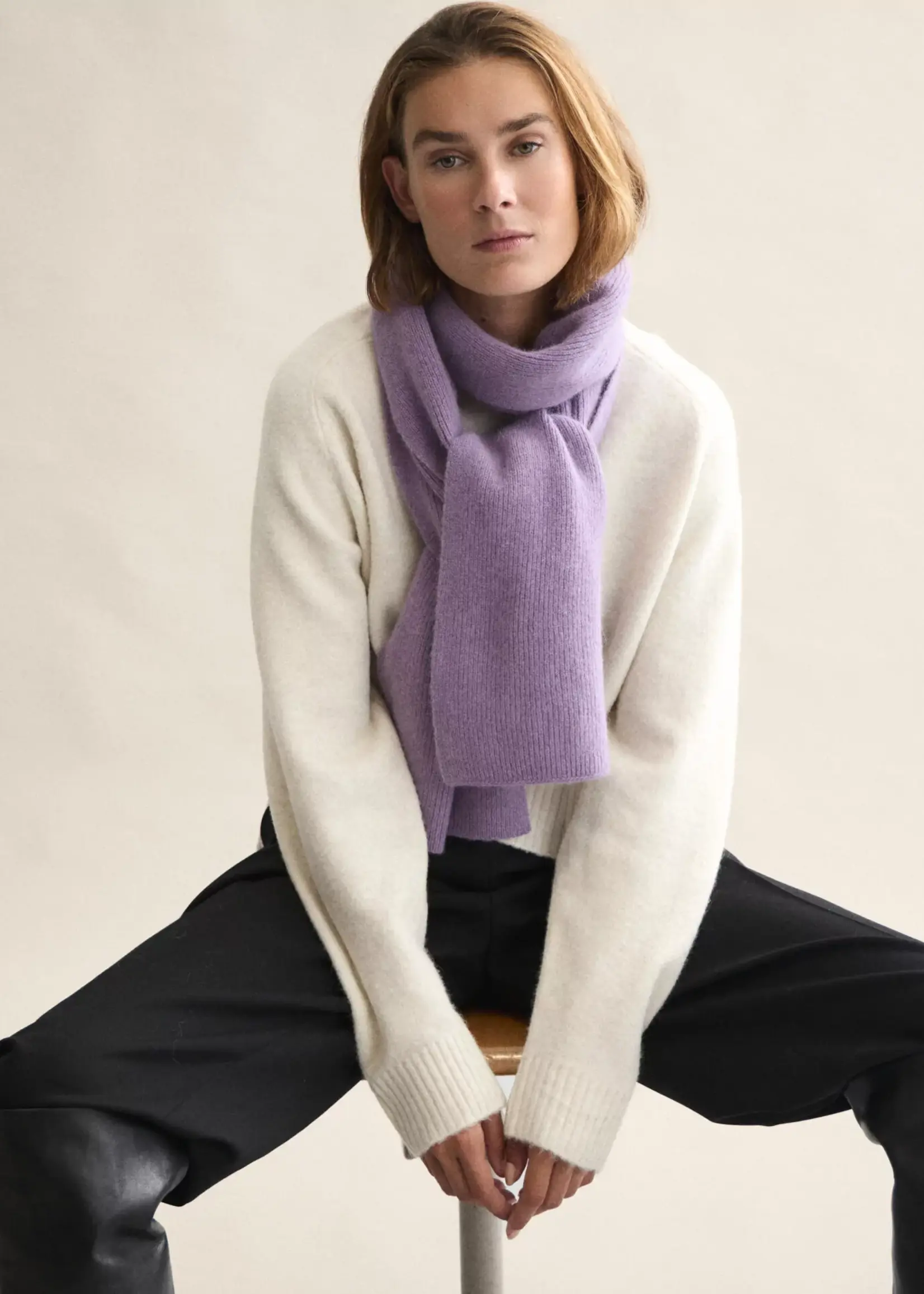 Le Bonnet Scarf  - lavender