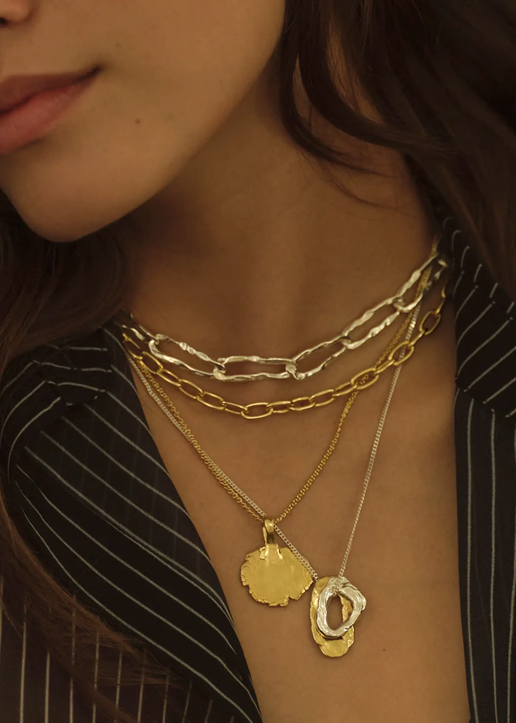 by1oak Necklace - Tough enough - Gold