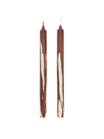 Ferm dryp candles - set of 2 - chocolate