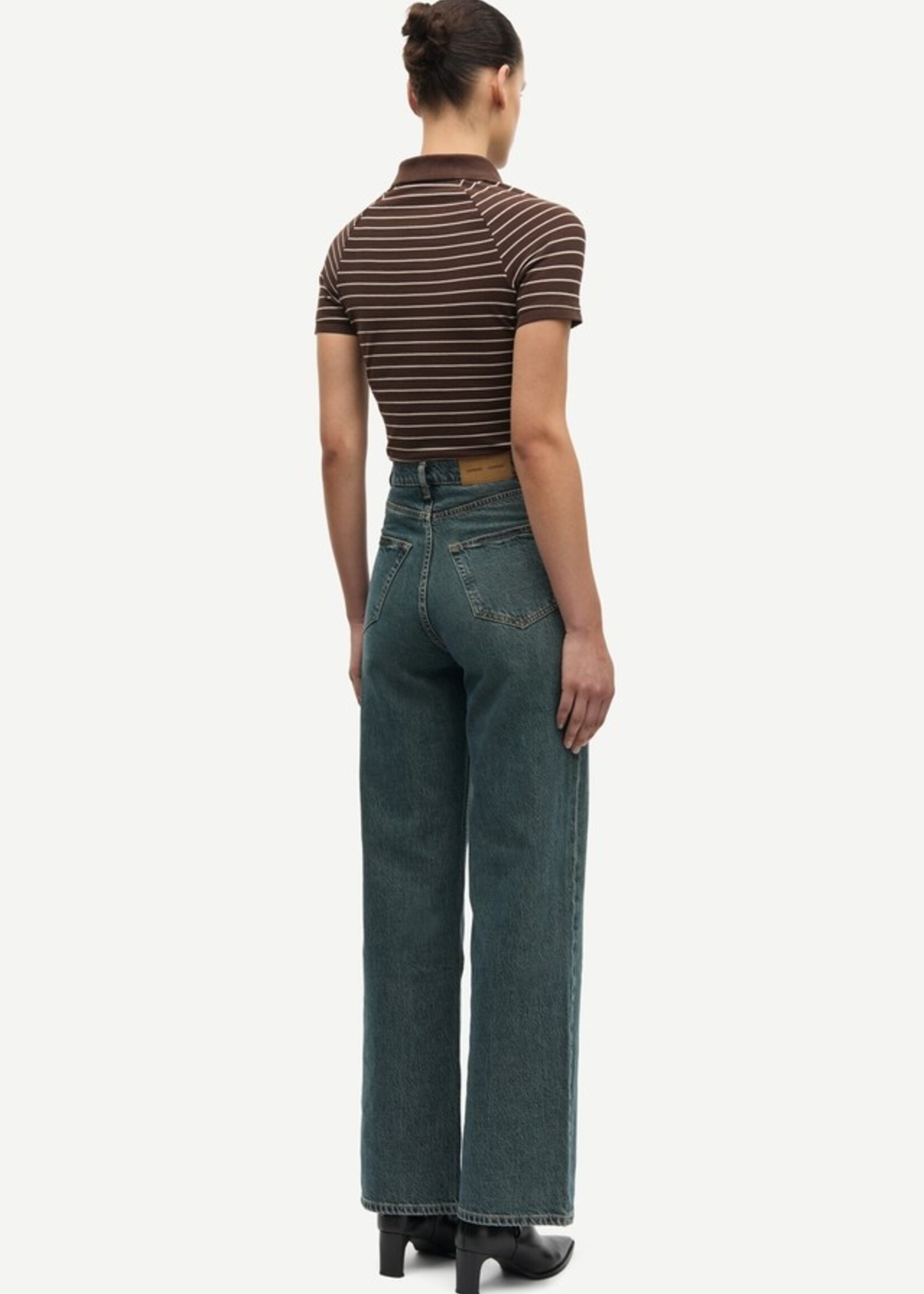 Samsøe Samsøe Sarebecca jeans - Dark Caribbean